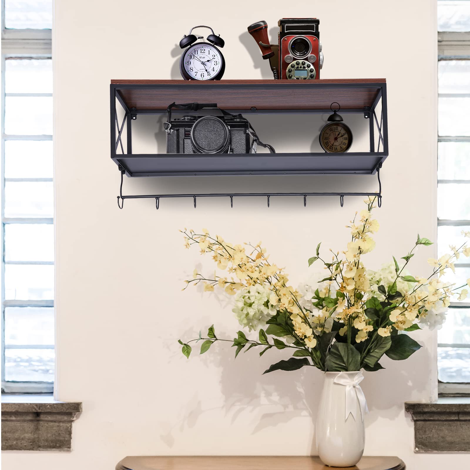 Industrial Pipe Shelving - 31.5