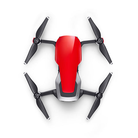 DJI Mavic Air 2 Fly More Combo Drone with 4K Camera - 34 Min Flight Time, 10km HD Transmission, Foldable & Portable (Flame Red) - Perfect for Aerial Photography, Travel Adventures & Outdoor Exploration