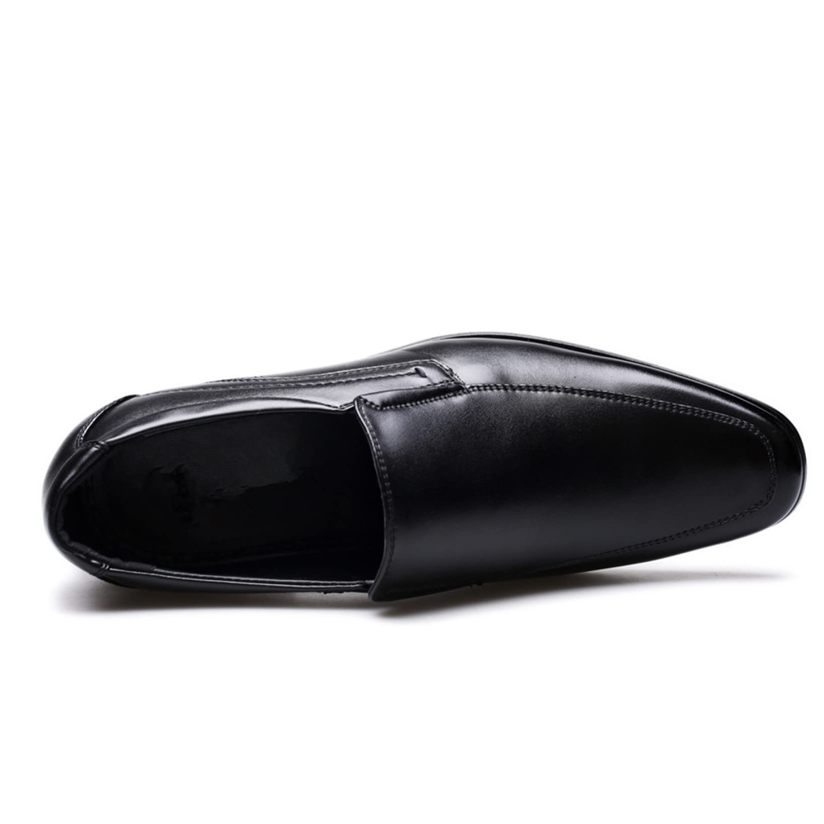 Men's Classic Loafer Business Dress Shoes - Elegant Formal Slip-On Oxfords for Wedding & Office (Black/Brown) | Perfect for Business Meetings, Corporate Events & Special Occasions