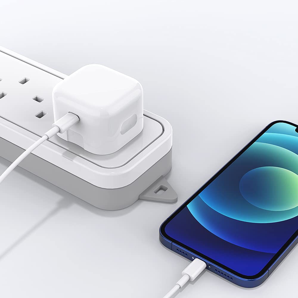Google Pixel 9A 9 9 Pro 9 Pro XL Fold 8A 8 8 Pro 7A 7 7 Pro Fast Charger - 20W USB C PD Wall Adapter with Foldable UK 3 Pin Plug (White) - Perfect for Home, Office & Travel Charging