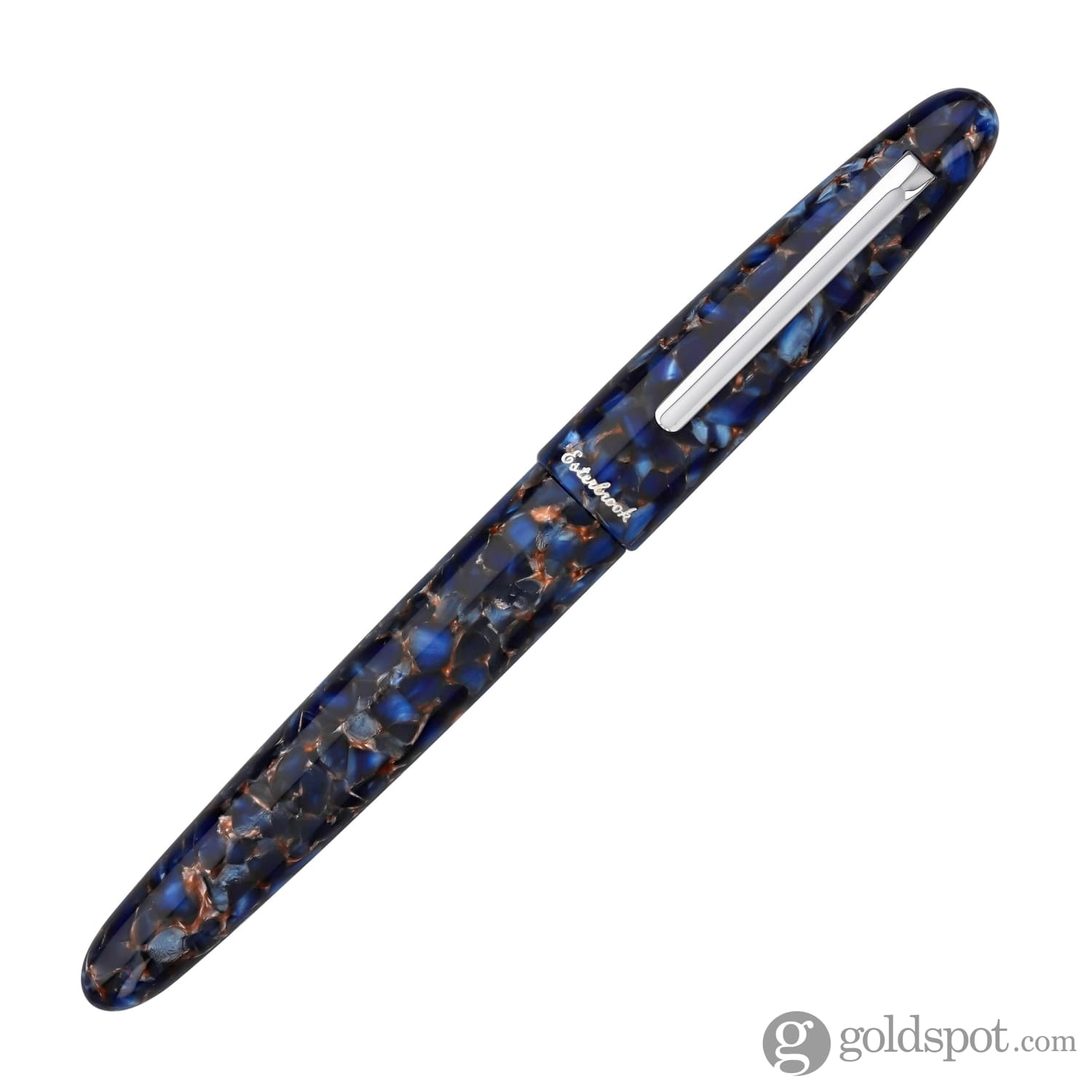 Esterbrook Estie Oversize Fountain Pen - Nouveau Blue Ink | Premium Writing Instrument for Calligraphy, Journaling & Gifts