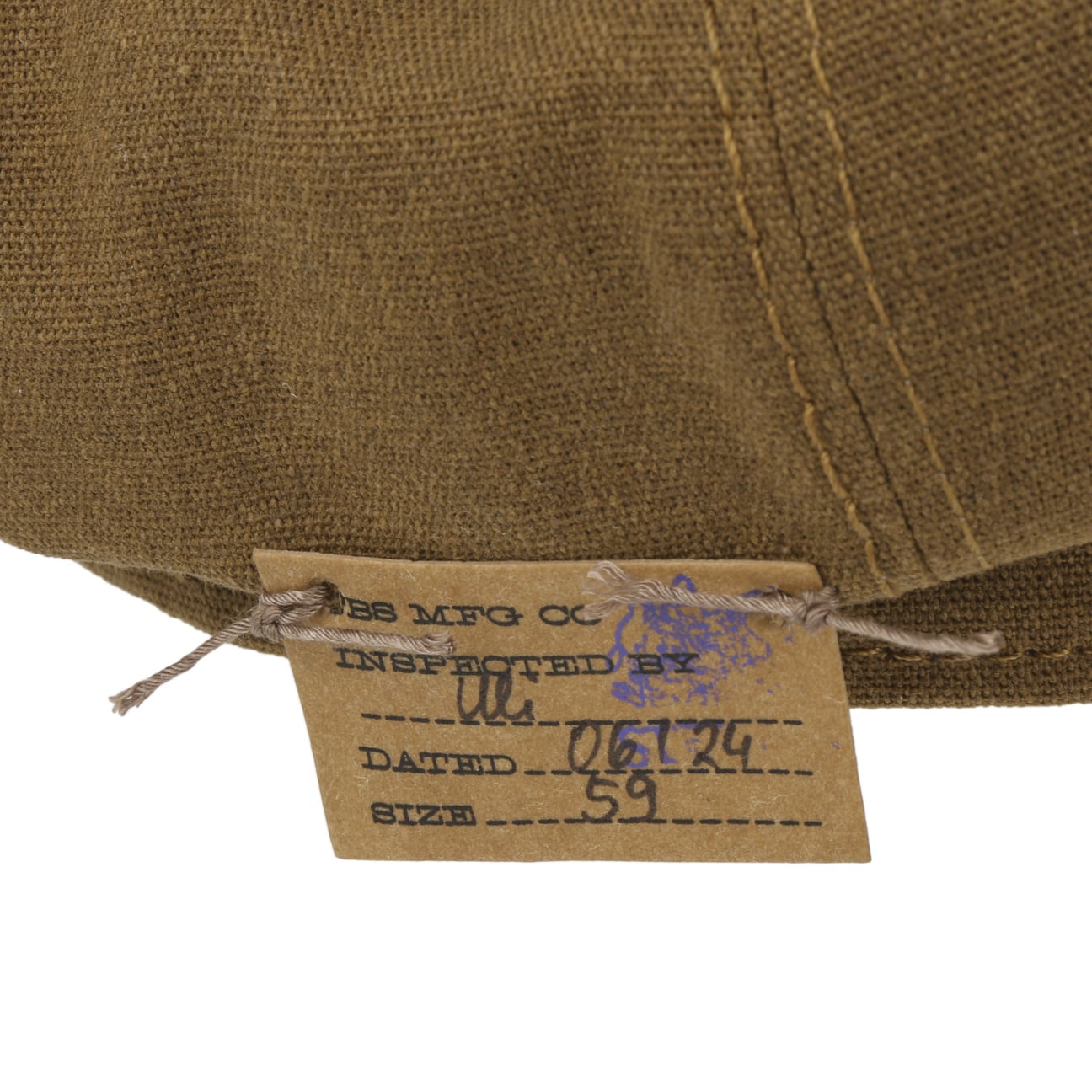 Stetson Men's Waxed Cotton Contrast Fisherman Cap - Classic Outdoor Hat for Fishing, Hiking & Casual Wear