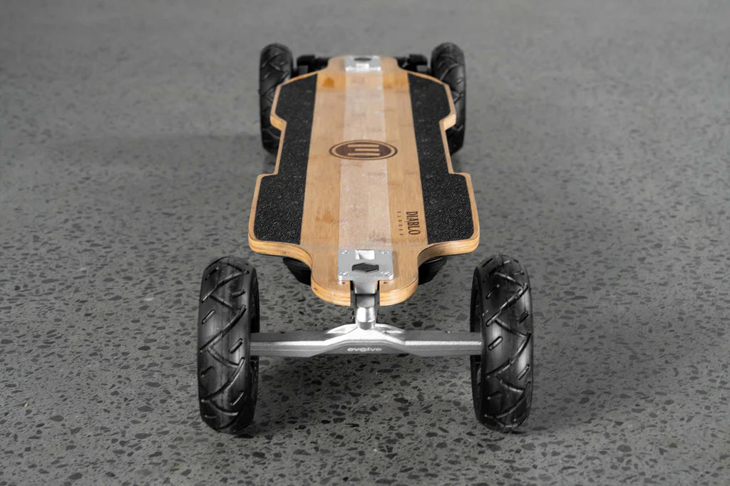 Diablo Bamboo All-Terrain Skateboard - Durable & Lightweight for Street, Park & Off-Road Riding | Perfect for Commuting, Tricks & Downhill Adventures