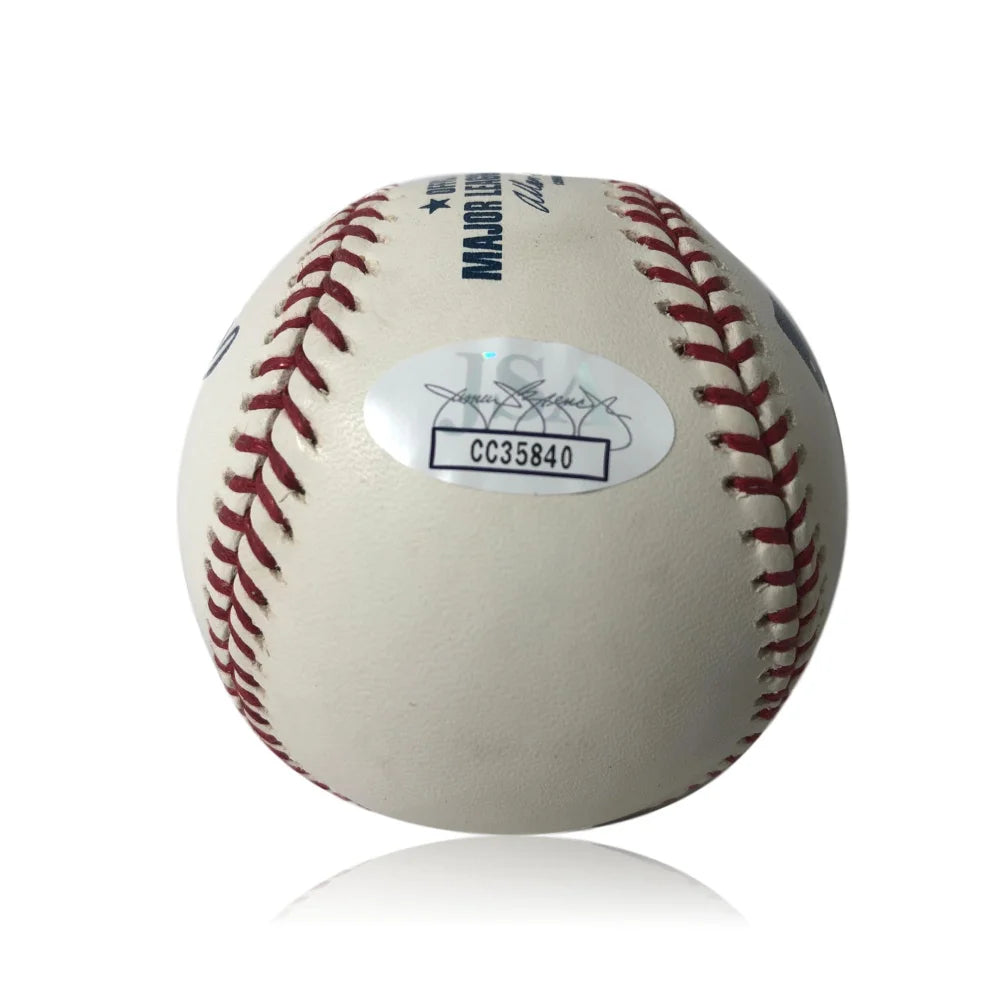 Don Larsen Signed Official MLB Baseball with COA & JSA Autograph - New York Yankees Memorabilia - Perfect for Collectors, Yankees Fans & Sports Memorabilia Displays