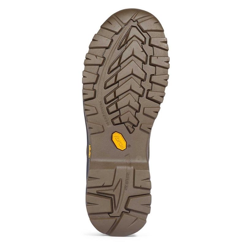 Kodiak Quest Bound Mid Men's 6 Inch Waterproof Composite Toe Work Boots - Brown (KD0A4TELA62) | Durable Safety Shoes for Construction, Hiking & Outdoor Work