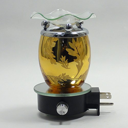 Premium Golden Essential Oil Diffuser Burner for Aromatherapy, Scented Perfume & Wax Melts - Perfect for Home Relaxation, Spa & Office Air Freshener