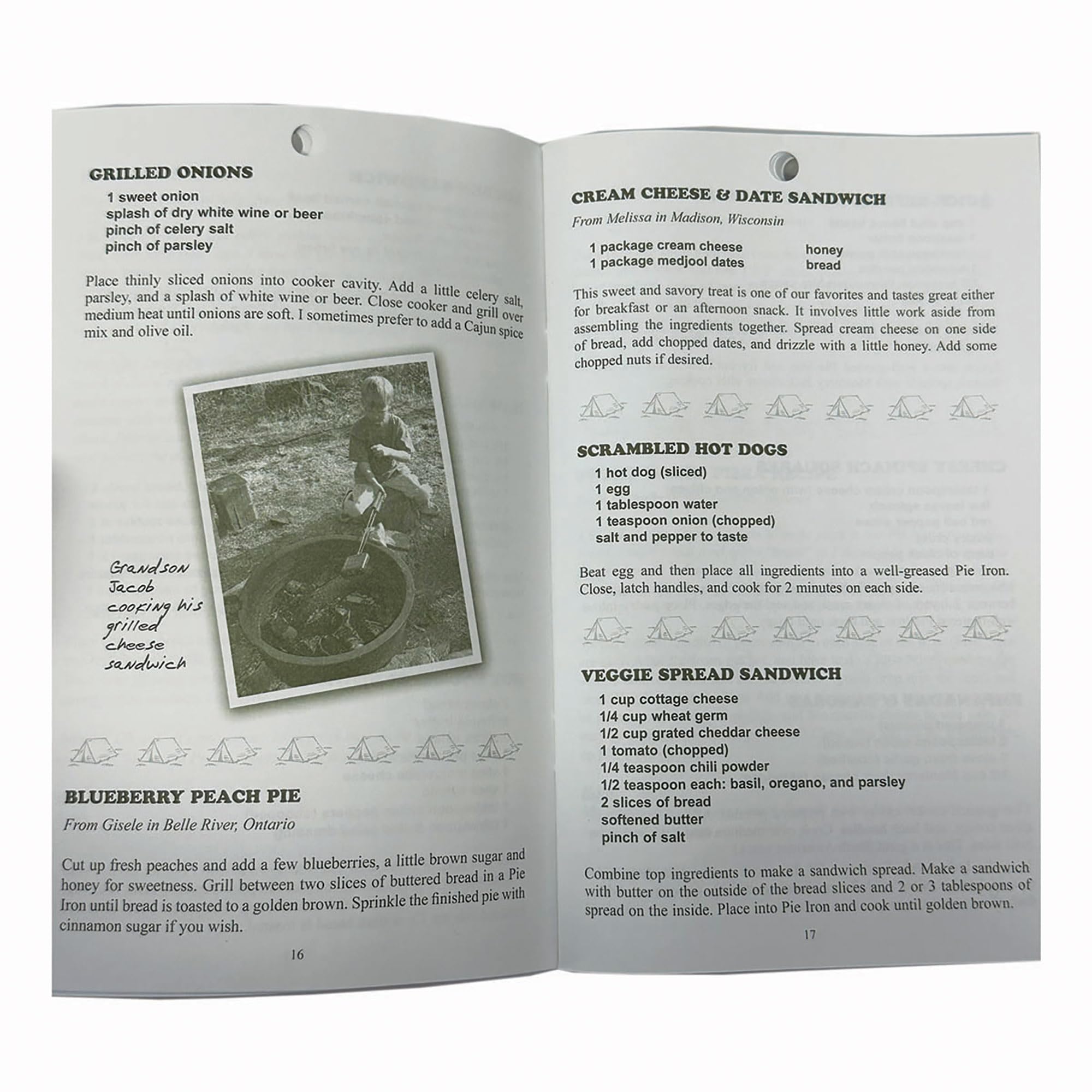 ROME Pie Iron Recipe Cookbook by Richard Orussa – Easy Campfire Cooking Recipes for Outdoor Enthusiasts