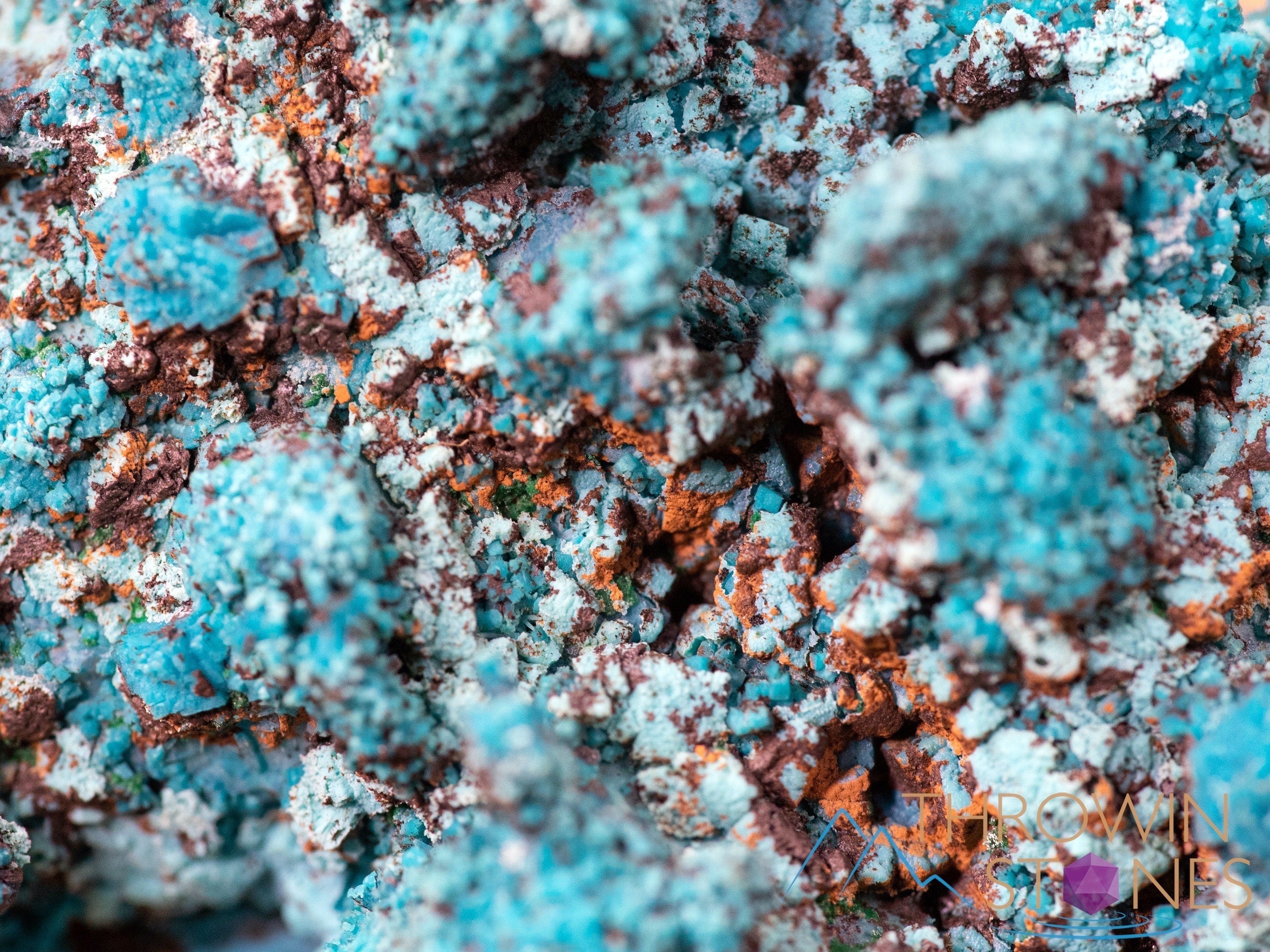 CHRYSOCOLLA Pseudomorph after AZURITE & MALACHITE Raw Crystal Specimen | Natural Healing Stone | Unique Housewarming Gift & Home Decor | Meditation & Energy Work | 40640