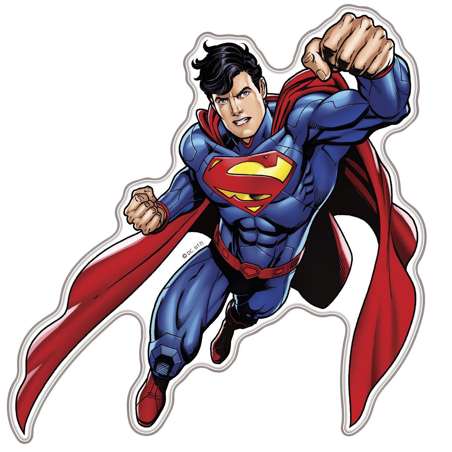 Superman Car Decal - 3D Domed Transparent Emblem Sticker for Auto, Truck & Motorcycle - Perfect for Windows, Bumpers & Personalizing Vehicles