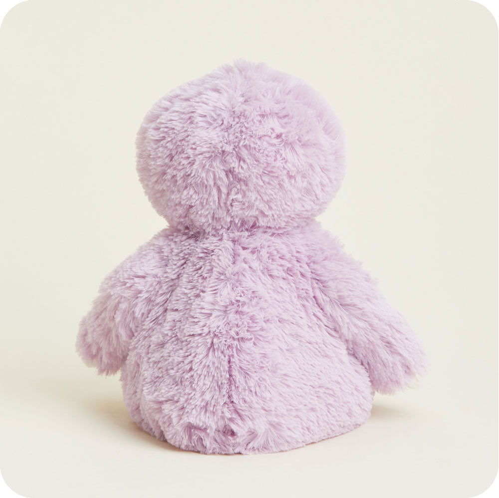 Purple Sloth Warmies - Soft & Cozy Microwavable Plush Toy for Kids & Adults - Perfect for Relaxation, Stress Relief & Sleep Aid