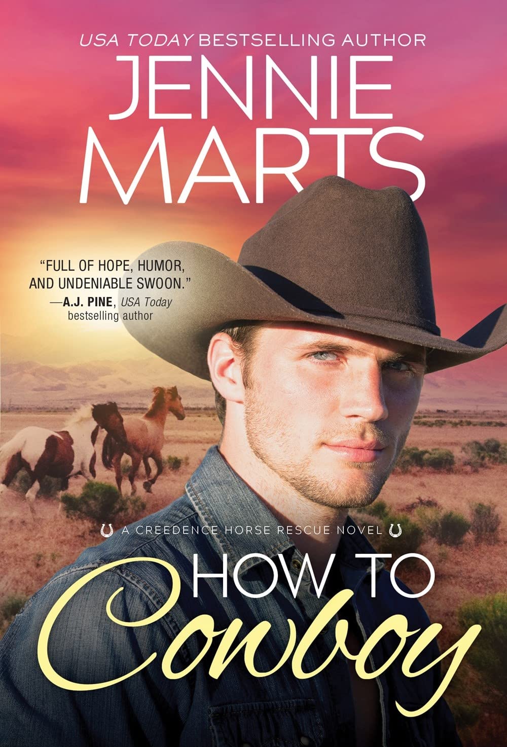 Heartwarming Cowboy Romance Novel - How to Cowboy (Creedence Horse Rescue Book 3) | Western Love Story for Adults | Perfect for Beach Reading & Book Club Discussions