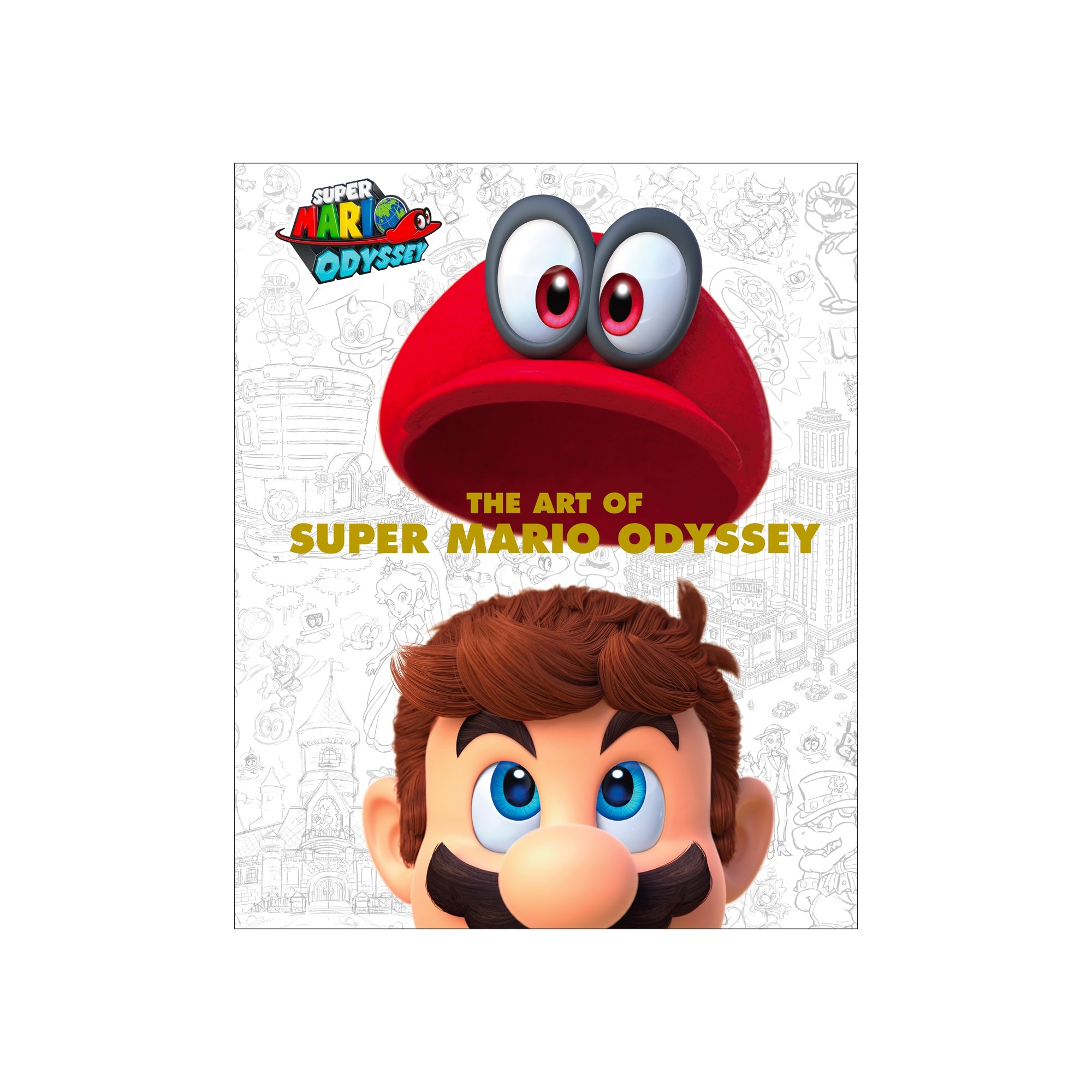 The Art of Super Mario Odyssey Hardcover Book - Official Nintendo Collectible Artbook for Fans & Gamers | Perfect for Gaming Enthusiasts, Collectors & Home Decor