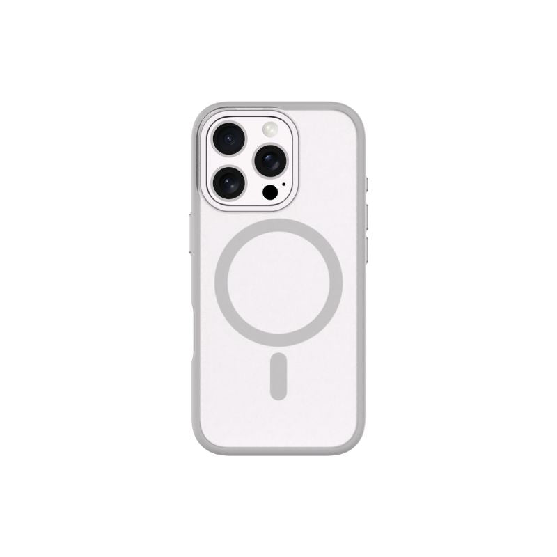 QDOS Hybrid Soft Case for iPhone 16 Pro - Natural Color | Slim Protective Cover with Shock Absorption | Perfect for Everyday Use, Travel & Outdoor Activities