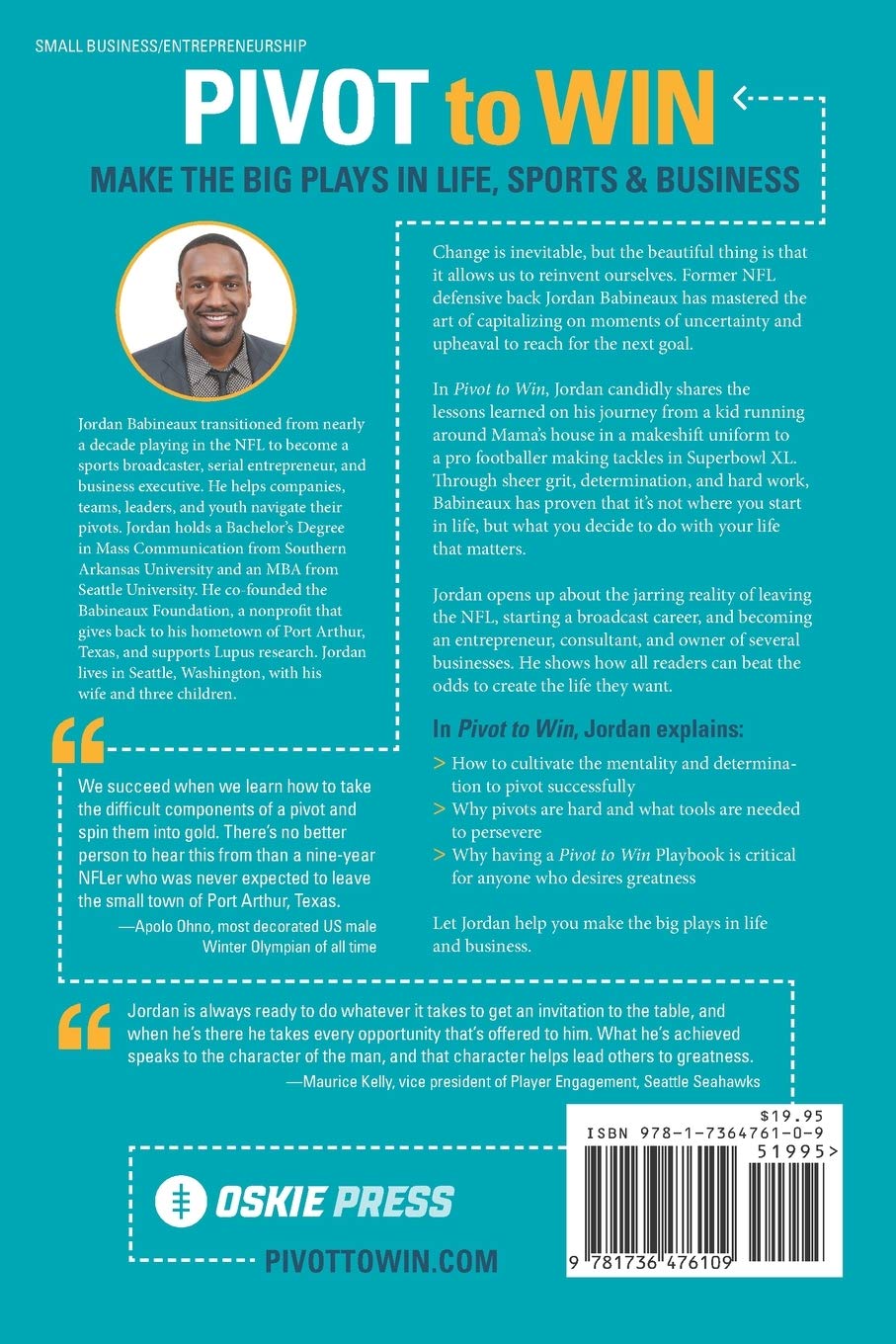 Pivot to Win: Strategies for Success in Life, Sports & Business | Motivational Book for Entrepreneurs & Athletes | Perfect for Career Growth & Personal Development