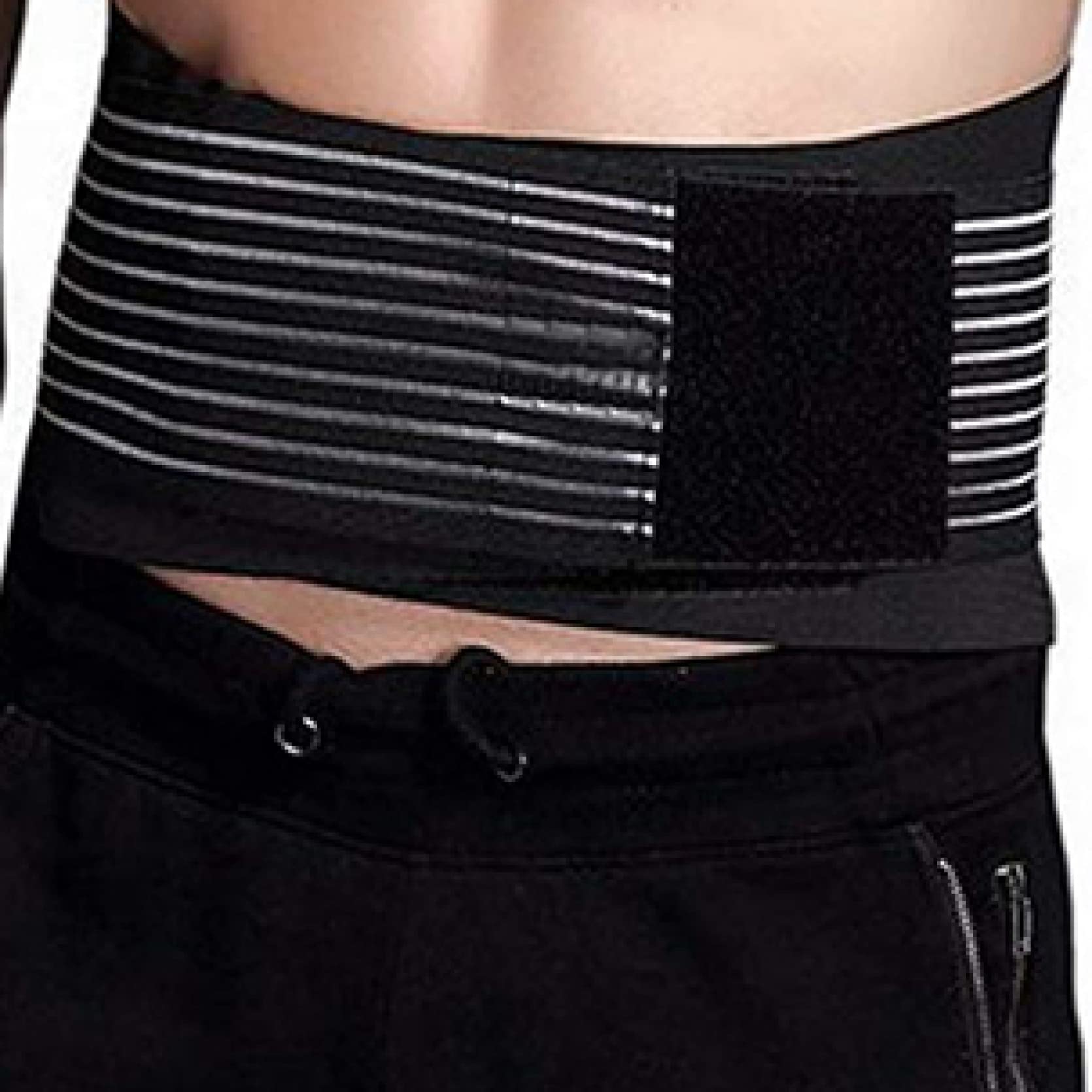 ChyJoey Adjustable Waist Trimmer for Men - Slimming Belt for Tummy Control & Gym Workout Support - Perfect for Weight Loss, Postpartum Recovery & Back Pain Relief During Exercise