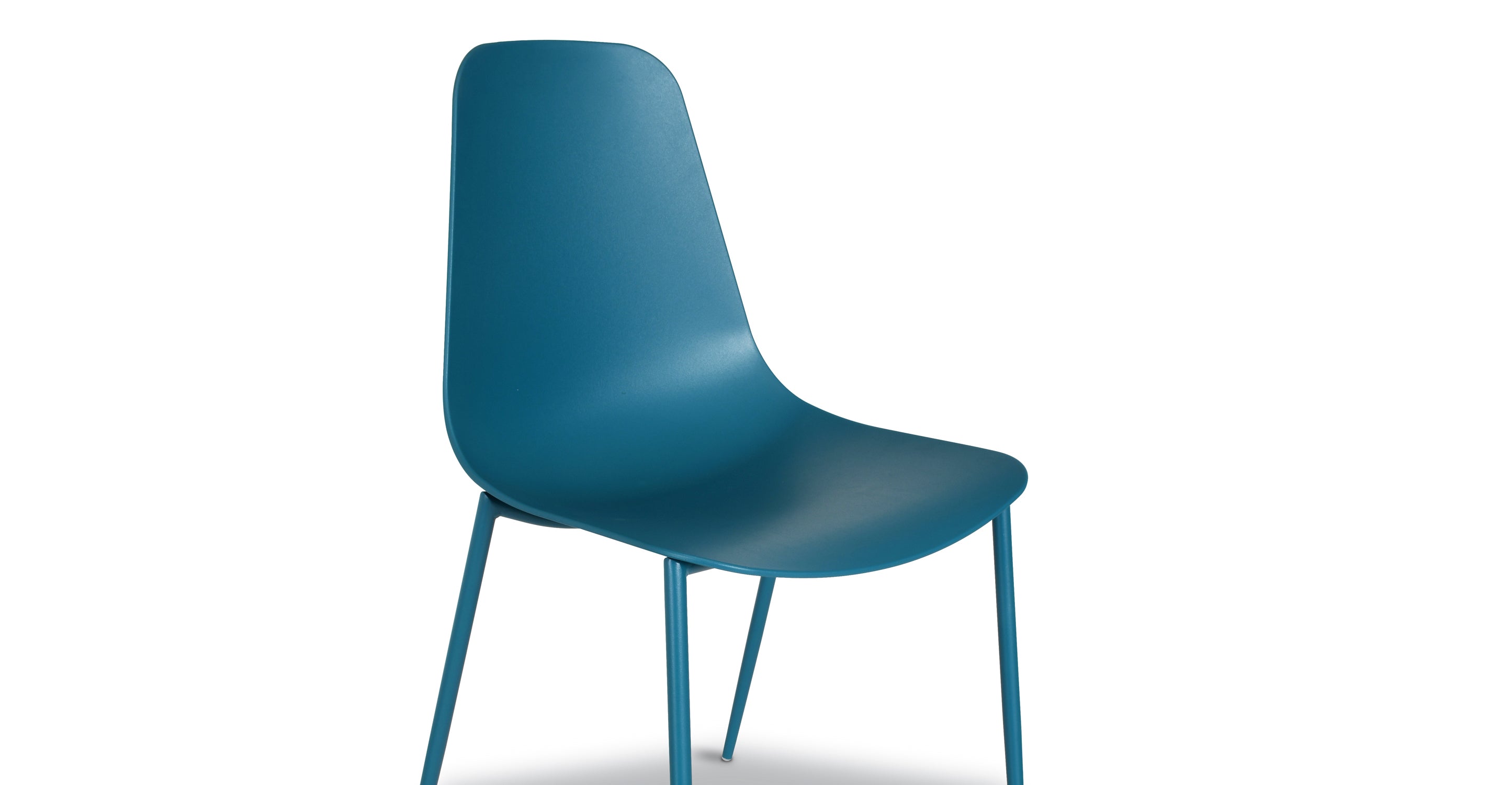 Isla Dining Chair - Modern Wooden Dining Room Chairs Set of 2, Comfortable Upholstered Seat with Sturdy Metal Legs - Perfect for Kitchen, Dining Room, Breakfast Nook & Home Decor