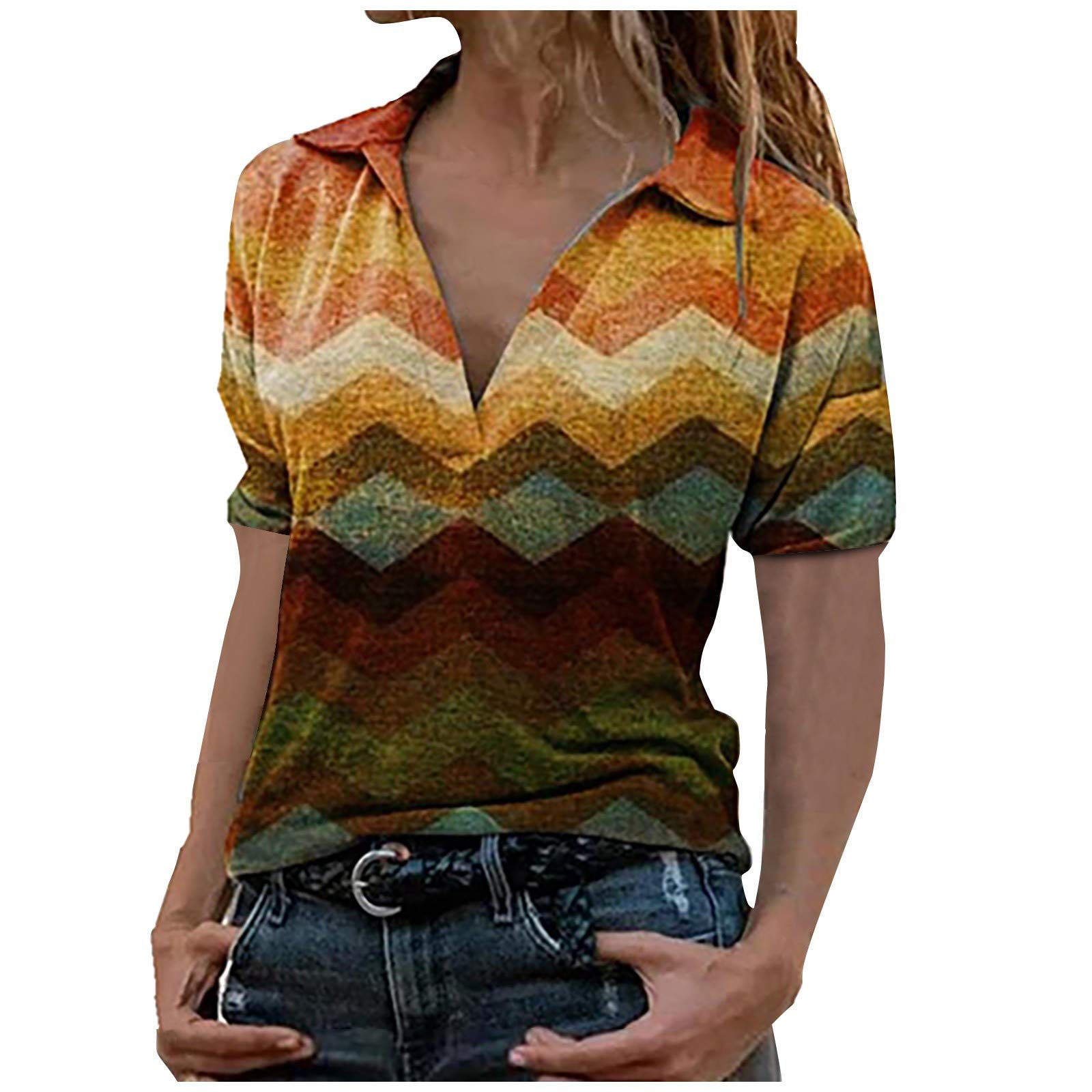 Women's Summer Tops & Blouses - Sleeveless Tank Tops, Short Sleeve T-Shirts, Cold Shoulder Tunics for Casual Wear, Beach Outfits & Summer Fashion