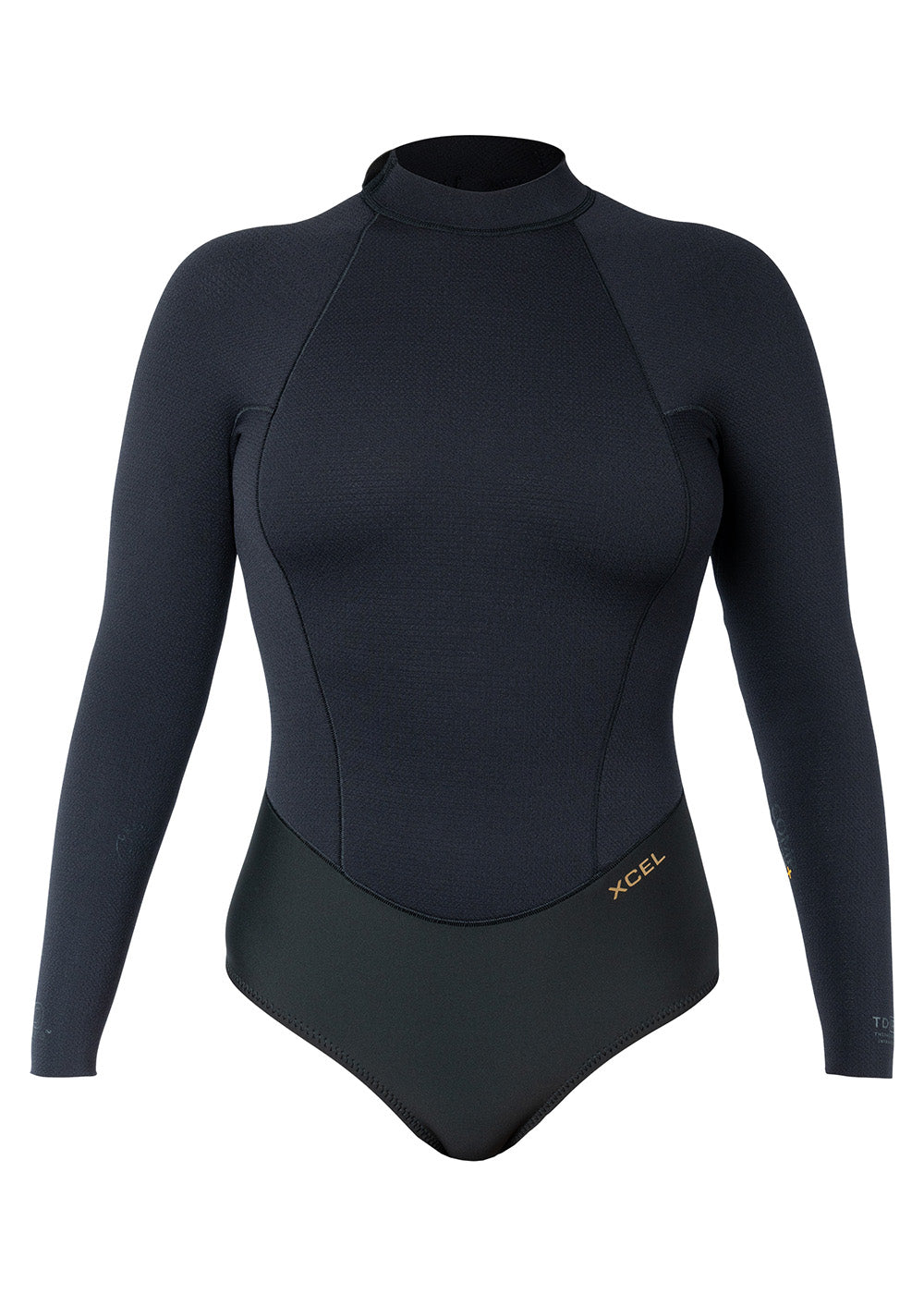 Xcel Women's Comp+ BZ 1.5mm Long Sleeve Spring Wetsuit - Perfect for Surfing, Diving & Water Sports in Cool Weather