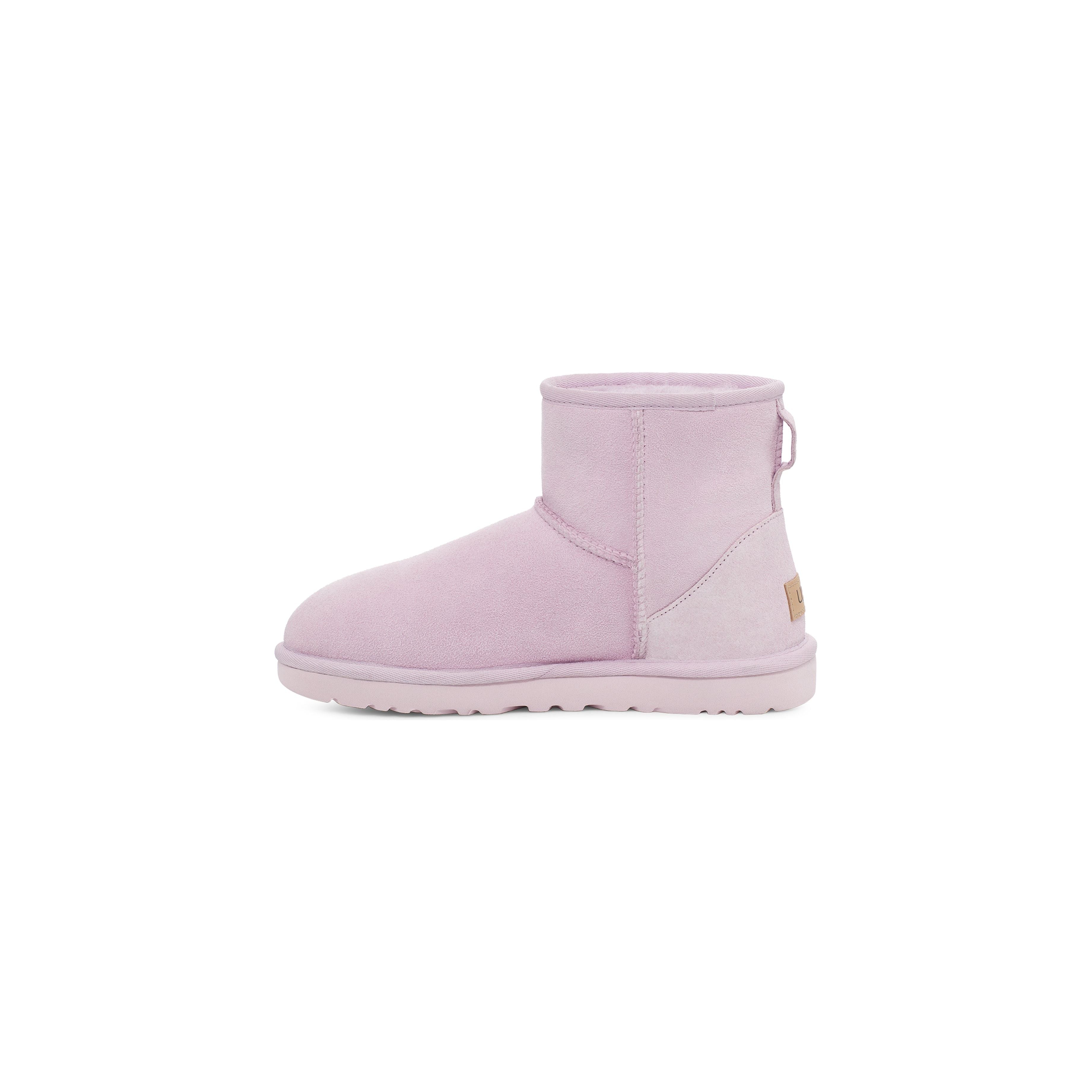 UGG Women's Classic Mini II Boots - Genuine Sheepskin Winter Boots in Lavender Fog | Warm & Comfortable for Cold Weather, Perfect for Casual Outfits & Snow Days
