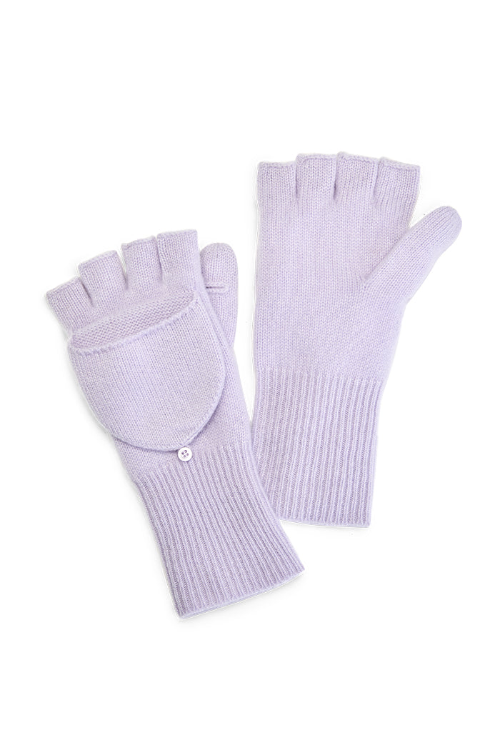 Luxury White+Warren Cashmere Pop Top Gloves - Soft & Warm Winter Accessories for Women - Perfect for Cold Weather, Travel & Outdoor Activities