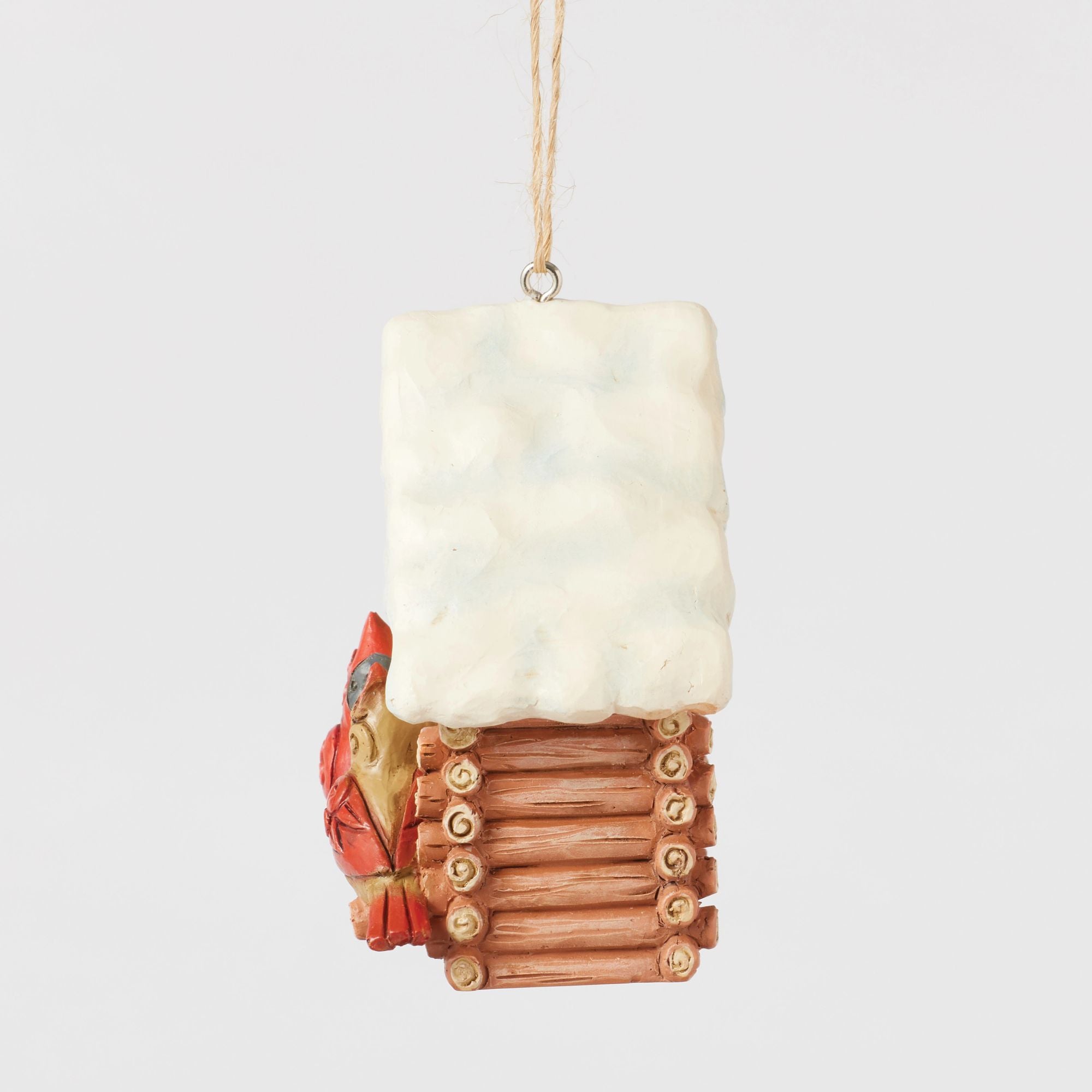 Cozy Christmas at the Lodge Cabin - Rustic Holiday Decor for Winter Cabin & Home Decor - Perfect for Fireplace Mantel, Christmas Tree Skirt & Festive Cabin Decorations