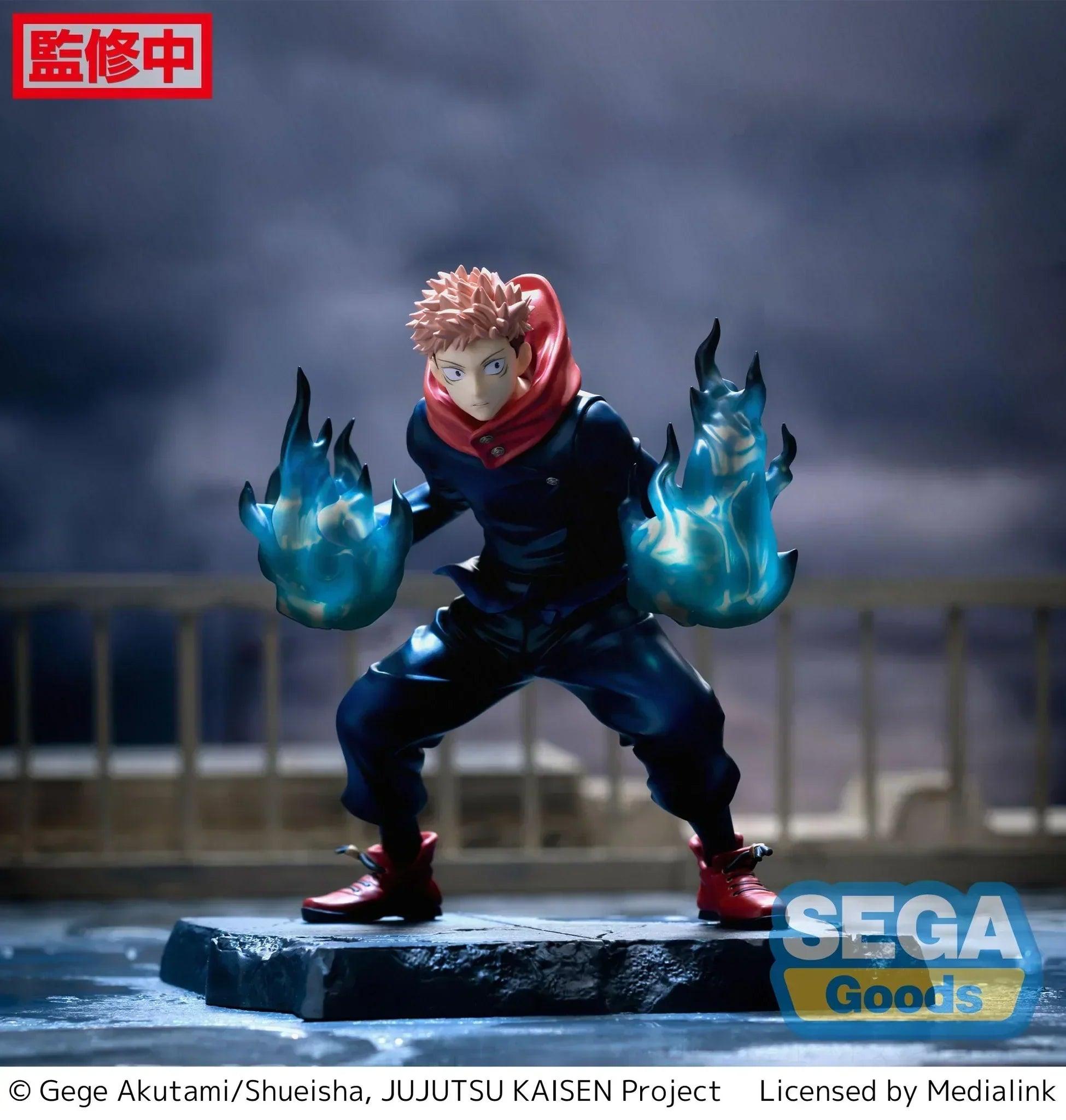 Jujutsu Kaisen Yuji Itadori Joint Struggle Luminasta Anime Action Figure - Perfect for Anime Collectors, Gift for Fans, and Home Decor Display