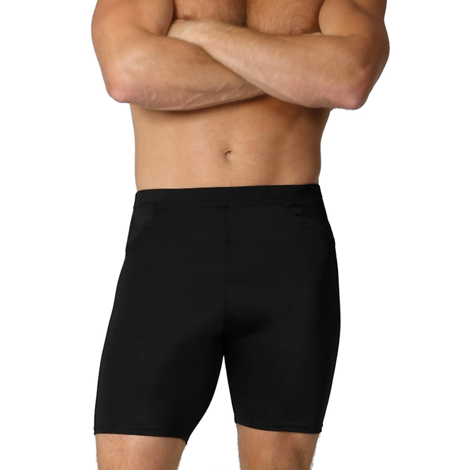Insta Slim Men's Concealment Compression Undershorts with Built-in Holster - Comfortable Workout & Home Defense Underwear for Daily Training, Gym & Tactical Use
