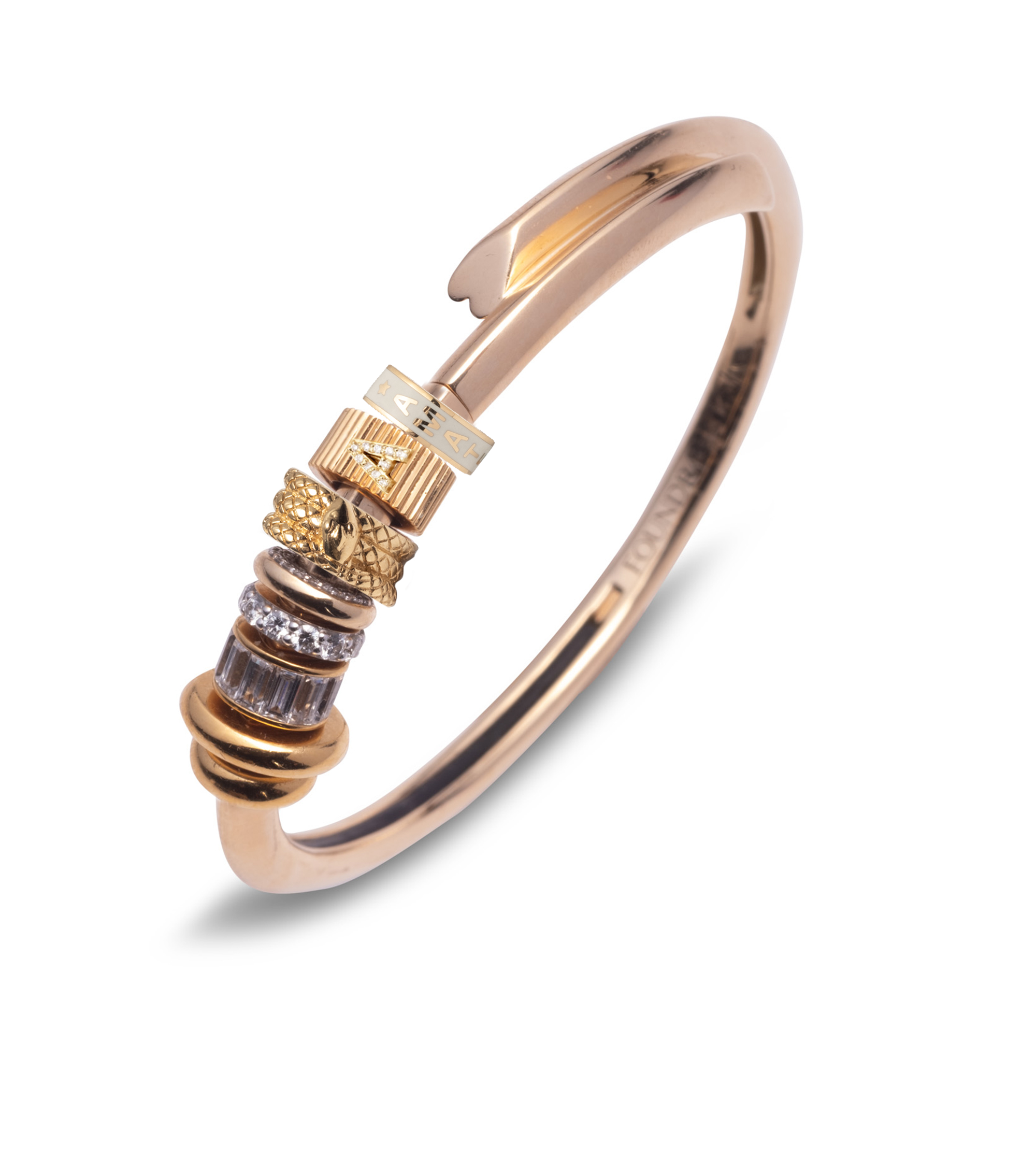 Heart Beats: Elegant Strong Hearts Bangle Bracelet for Women - Perfect Gift for Valentine's Day, Anniversary & Everyday Wear