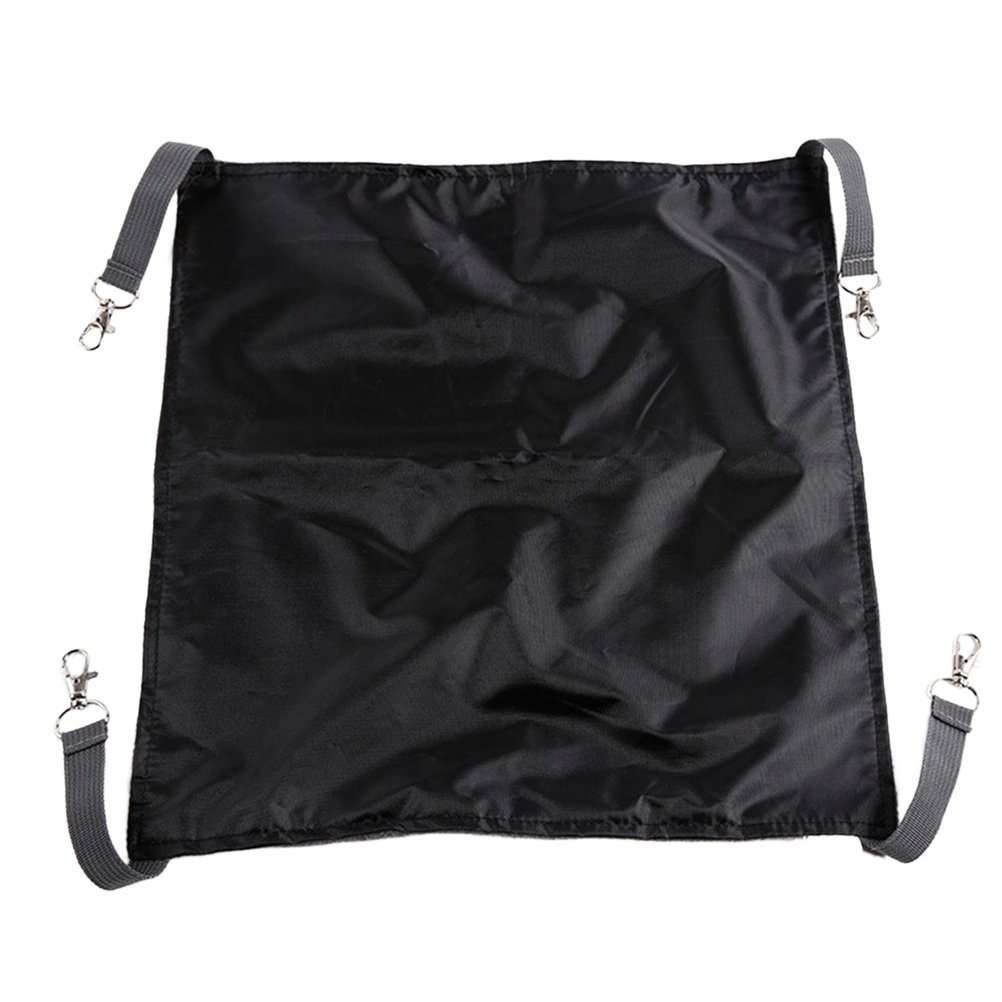 Premium Waterproof Hanging Cat Bed - Breathable Mesh Hammock for Cats & Small Dogs (Large, Black) - Perfect for Indoor/Outdoor Use, Window Mounting & Cozy Napping Spaces