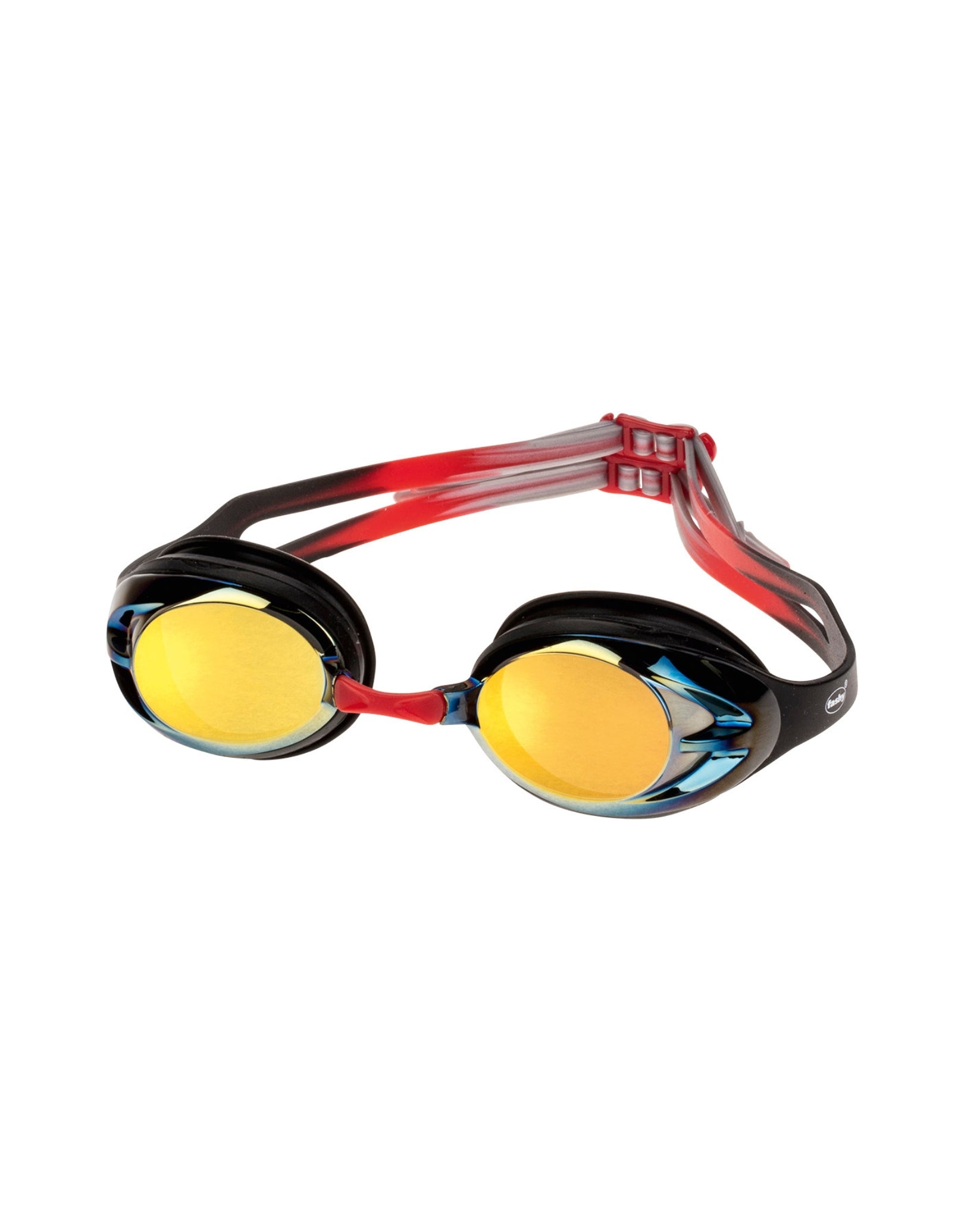 Anti-Fog UV Protection Mirrored Swim Goggles for Adults - Clear Vision for Competitive Swimming, Triathlon & Open Water Training