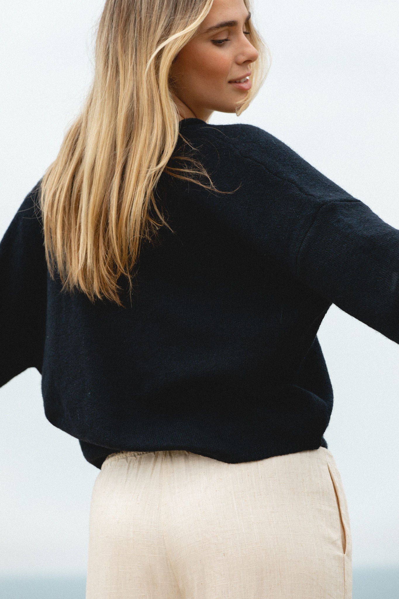 Free Falling Button Cardigan for Women - Soft & Stylish Open Front Knit Sweater | Perfect for Casual Outfits, Layering in Fall & Winter