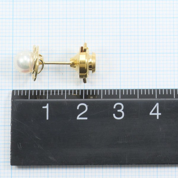 18K Yellow Gold Pearl Pin Brooch for Women - Elegant Vintage Pearl Jewelry for Weddings, Parties & Special Occasions