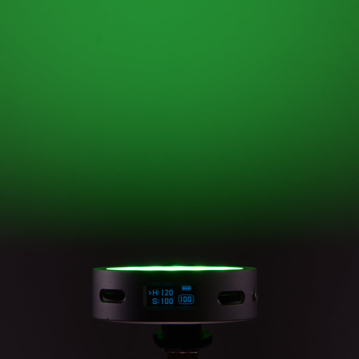 R1 Round RGB LED Light - Creative Compact & Lightweight Design for Home Decor, Gaming Setup, and Party Lighting
