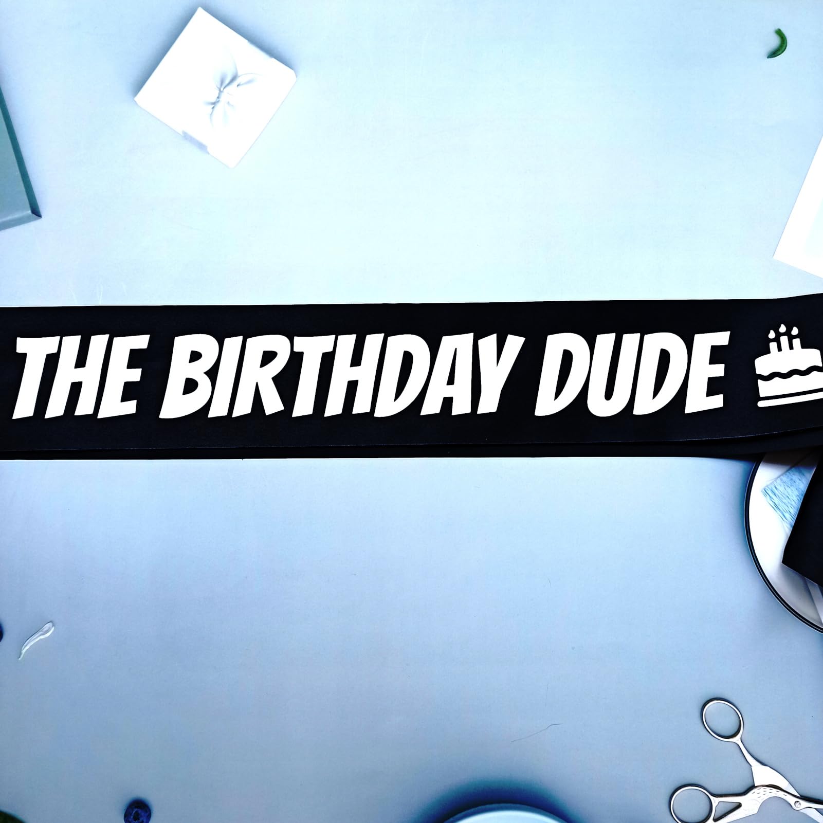 Magnusson's Birthday Sash for Men - Premium Garden Birthday Dude Sash for Birthday Boy, Husband, Boyfriend, Son & Brother | Perfect for Birthday Party Decorations, Gifts & Celebrations