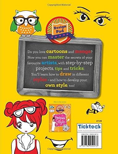 Cartoon & Manga Design Sketch Pads - Premium Drawing Paper for Anime Artists, Comic Creators & Manga Enthusiasts - Perfect for Sketching, Character Design & Storyboarding