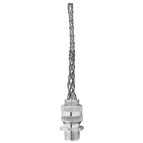 Hubbell Wiring Device-Kellems Strain Relief Cord Grip, Male, Straight - Heavy Duty Electrical Cord Connector for Industrial and Outdoor Use