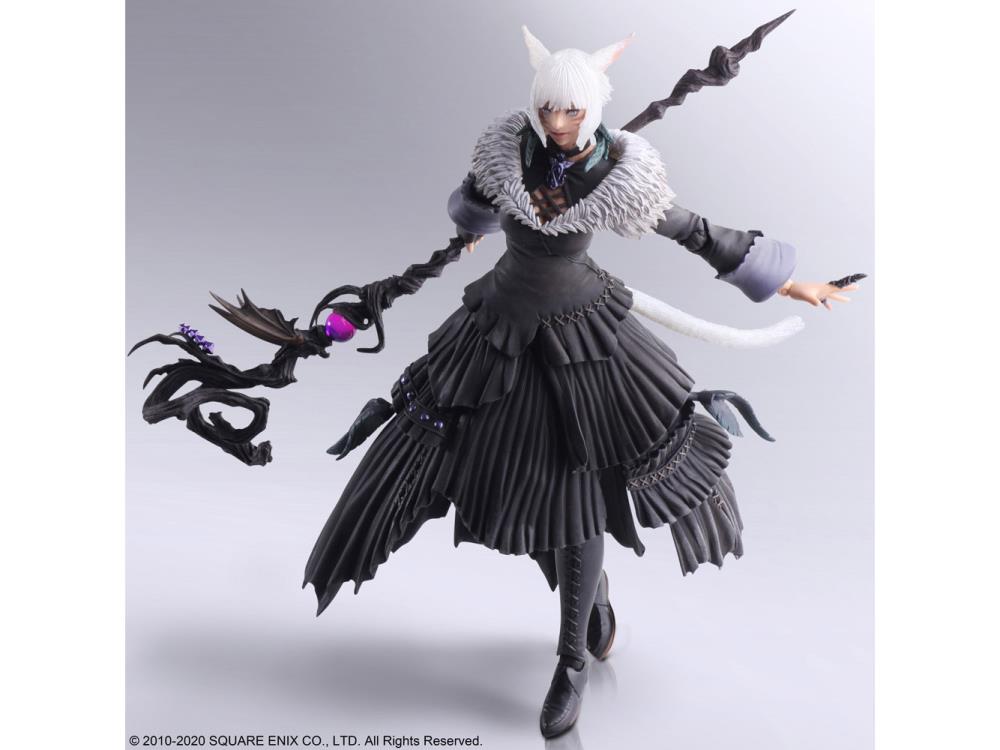 Bring Arts Final Fantasy XIV Y'shtola Action Figure - Square Enix Collectible Anime Figure for Display & Gaming Room Decor - Perfect for FFXIV Fans & Anime Collectors
