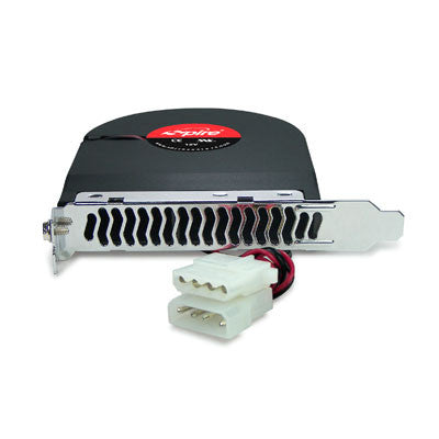 Spire Black Exhaust Fan Case Bracket Ventilator - SP08025S1ME4 | Durable Cooling Solution for PC, Server & Electronics Rack Mounts