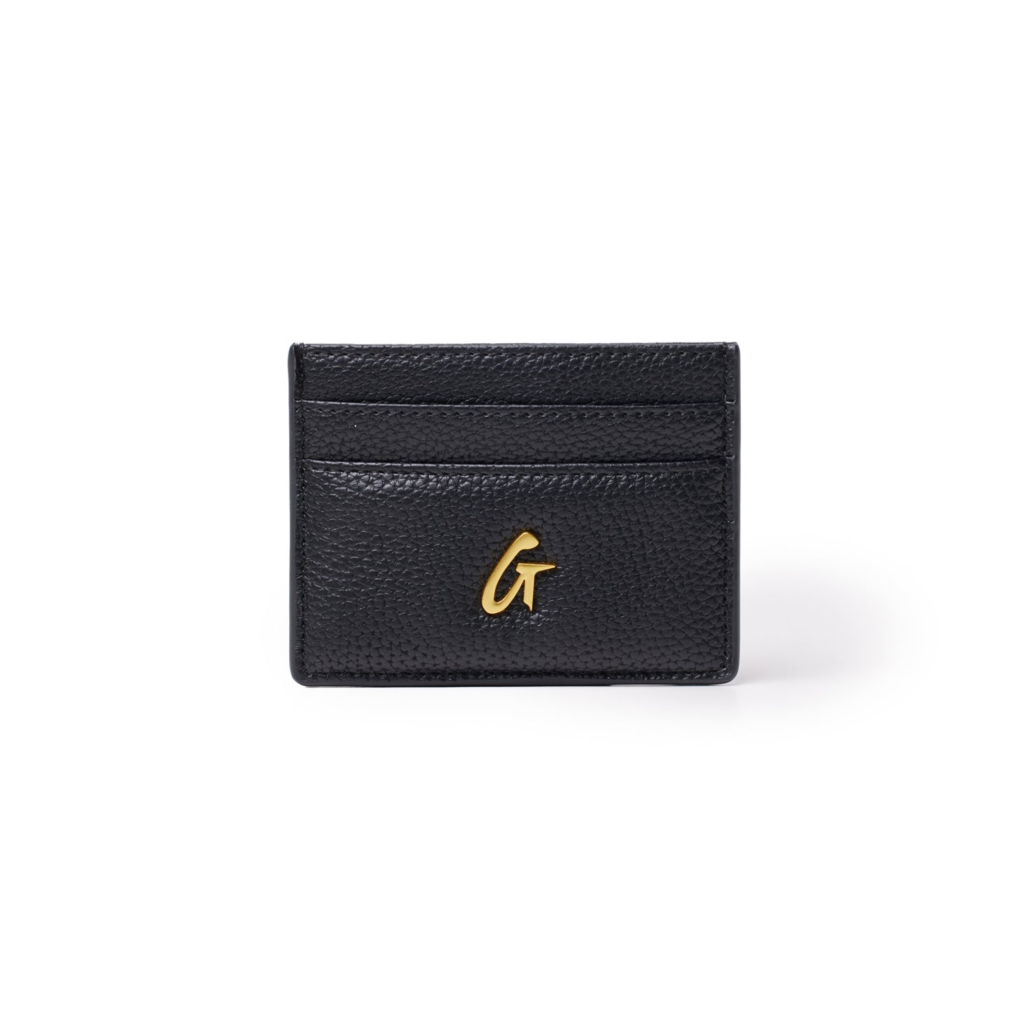 Pebble Slim RFID Blocking Card Holder Wallet - Black | Secure & Compact Credit Card Protector for Travel, Business & Everyday Use