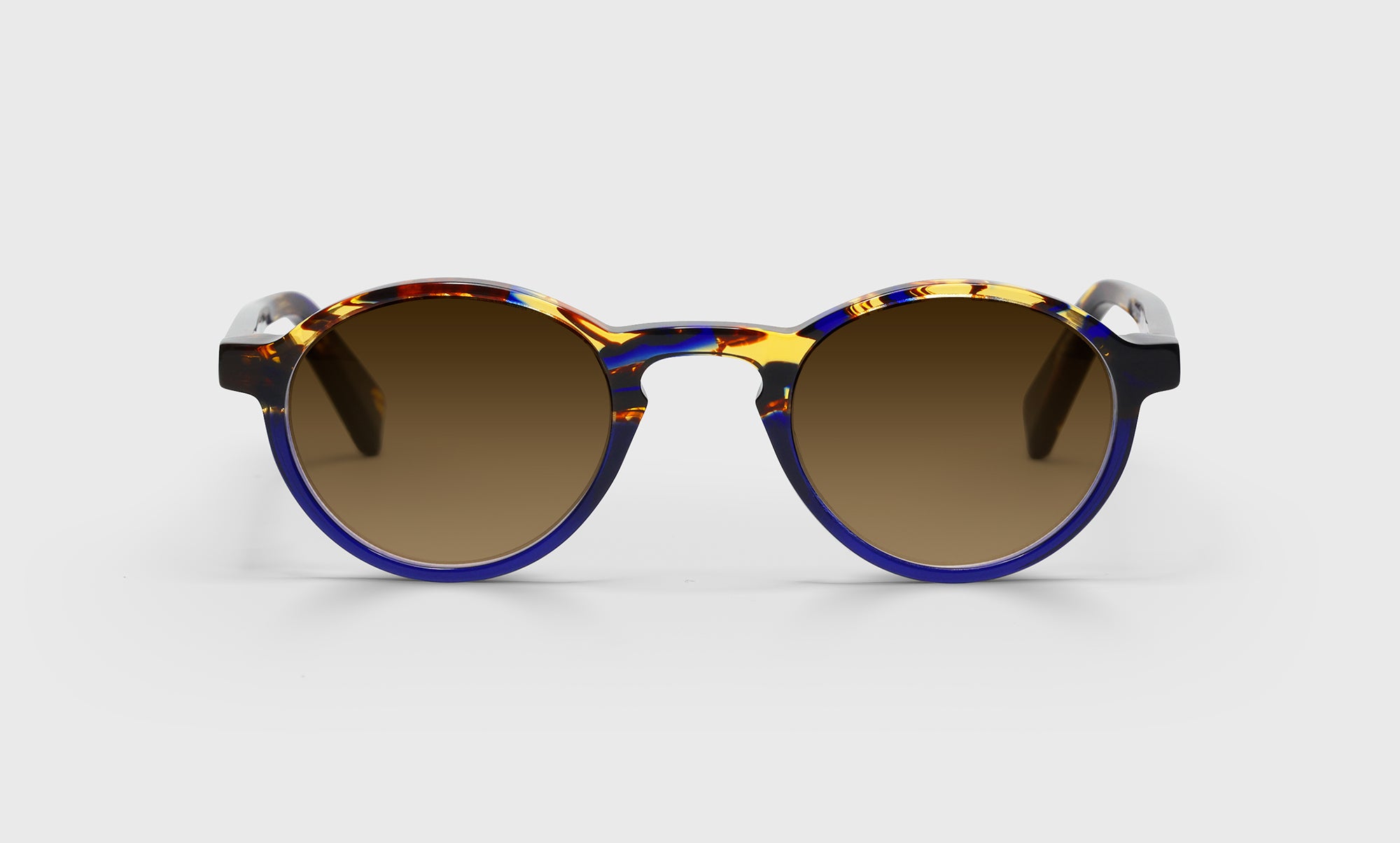 Board Stiff Narrow Color 50 Tortoise & Navy Front and Temples - Premium Eyeglass Frames for Reading, Working, and Everyday Wear