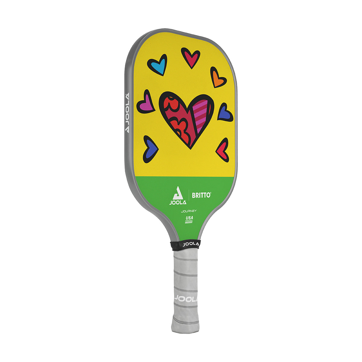 JOOLA BRITTO Pickleball Paddle - Premium Carbon Fiber Surface with Cushion Grip - USA Pickleball Approved - Perfect for Indoor & Outdoor Games, Tournaments & Recreational Play