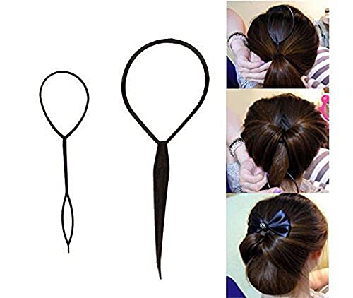 Nandana Collections French Hair Clips for Women - 5Pcs Hair Styling Barrettes for Ponytail, Bun & Updo - Elegant Hair Accessories for Daily Wear & Special Occasions