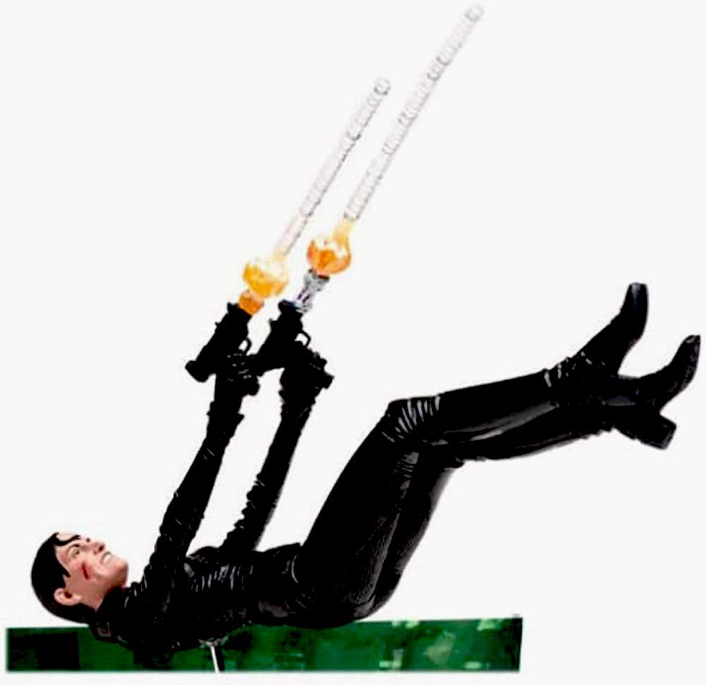 The Matrix Reloaded Trinity Falls Action Figure - 12