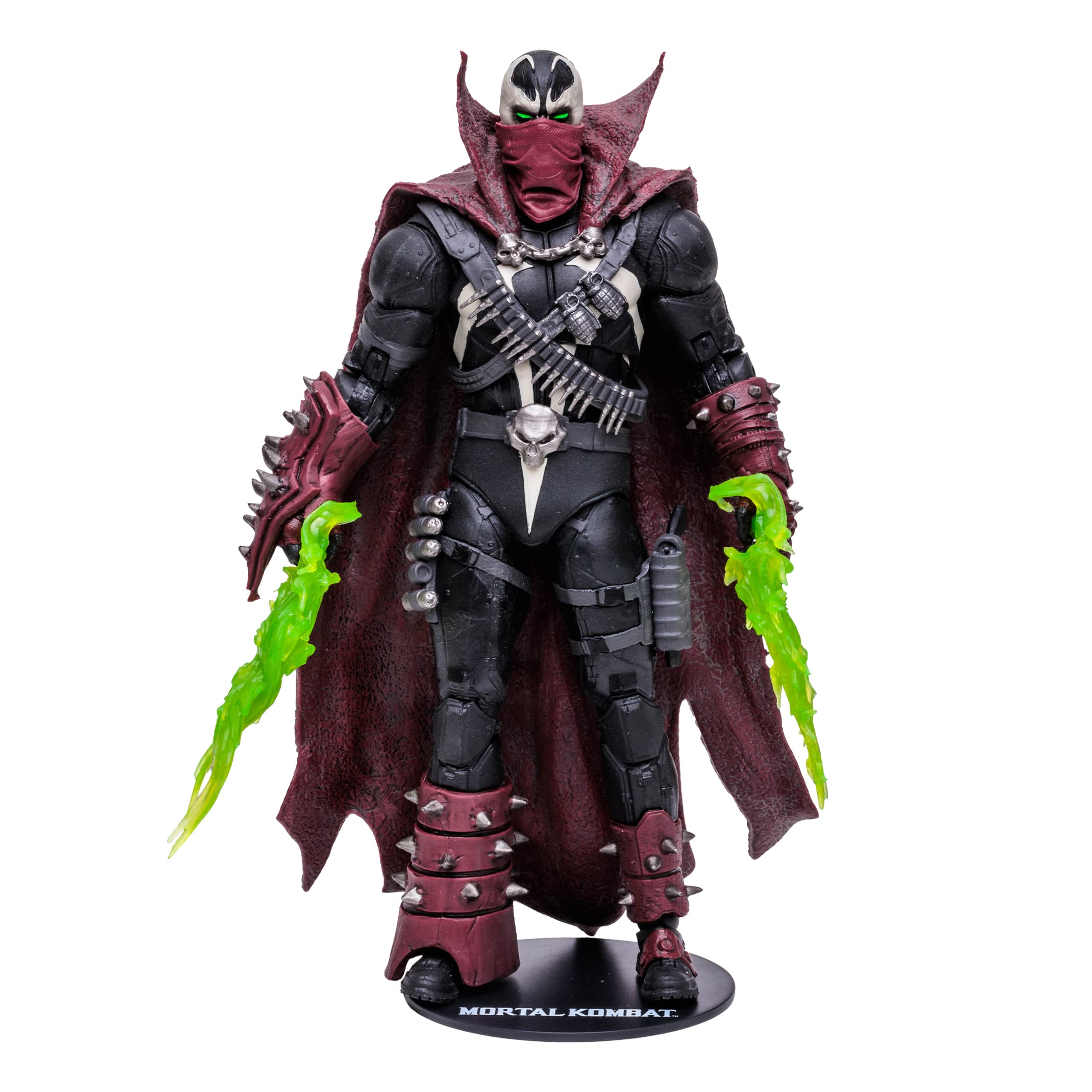 McFarlane Toys Mortal Kombat 7-Inch Commando Spawn Action Figure - Collectible Character Model for Fans & Gamers - Perfect for Display, Gaming Battles & Gift Giving