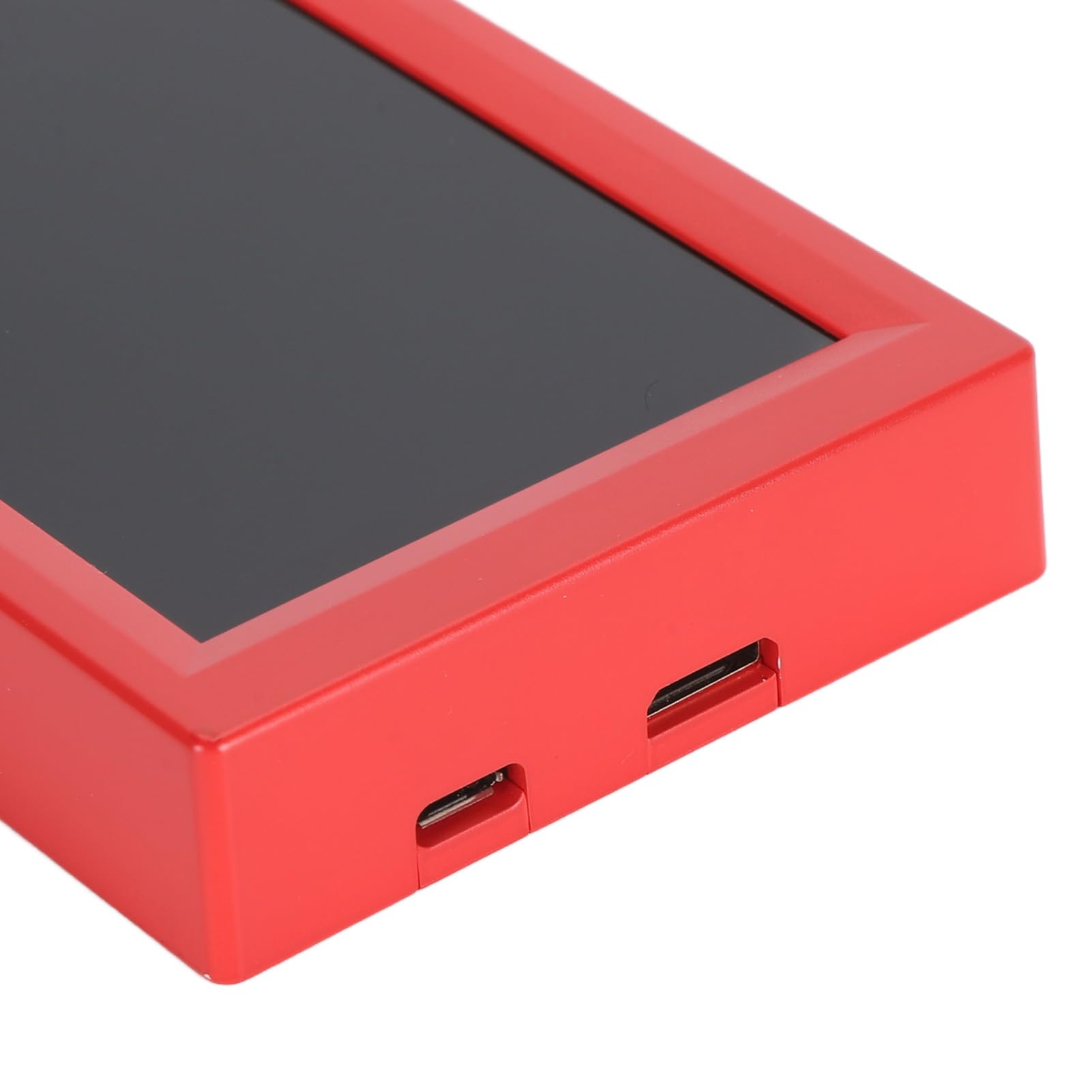 8.8 Inch Fockety PC Temperature Monitor - Mini Touchscreen Secondary Display with Dynamic Themes & One-Touch Operation, Computer Case Sensor Panel for Gaming PC, Workstation & Home Office (Red)