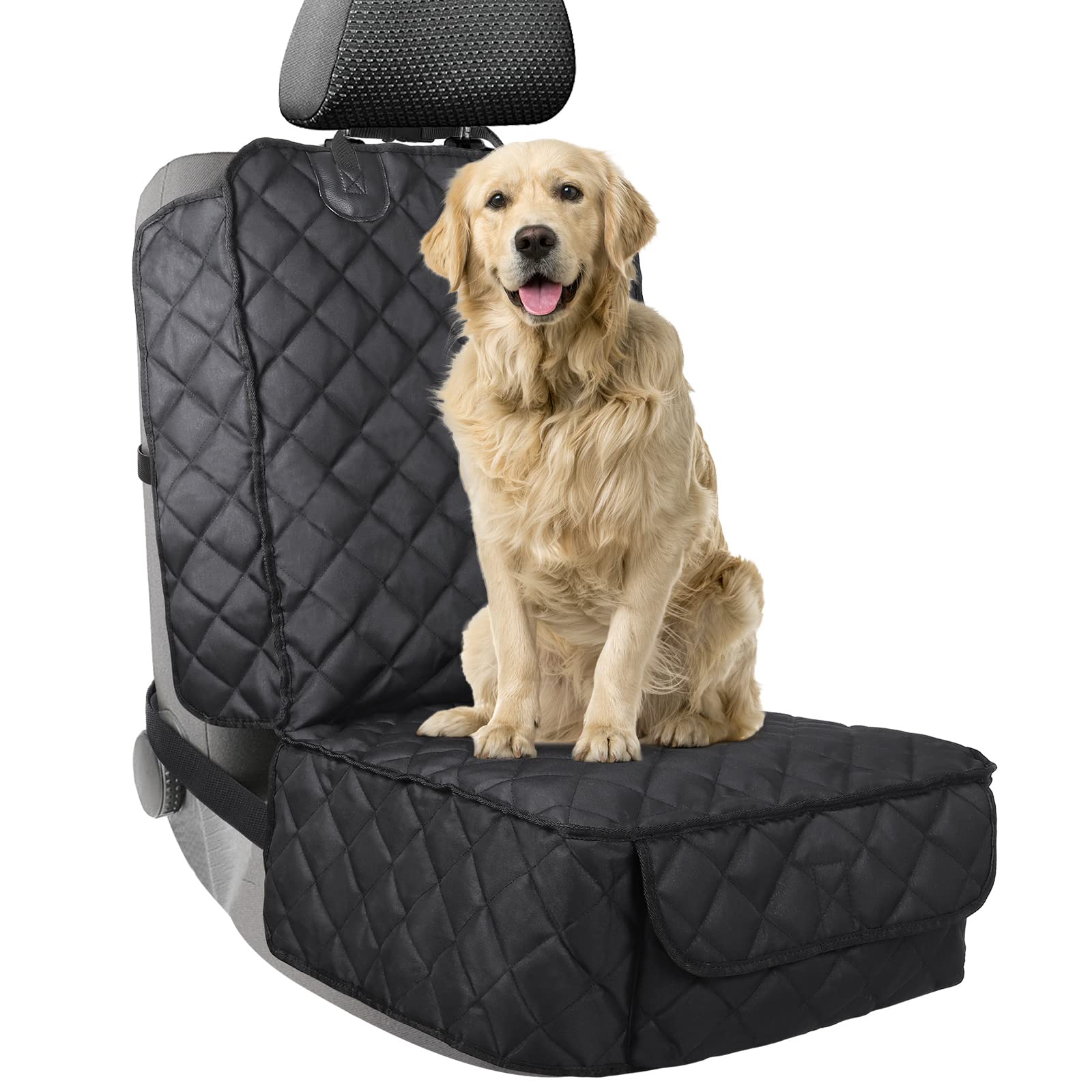 YUNXANIW Waterproof Dog Car Seat Cover - Full Coverage Pet Seat Protector for SUVs & Cars, Durable Travel Accessories for Dogs | Perfect for Road Trips, Daily Commutes & Outdoor Adventures