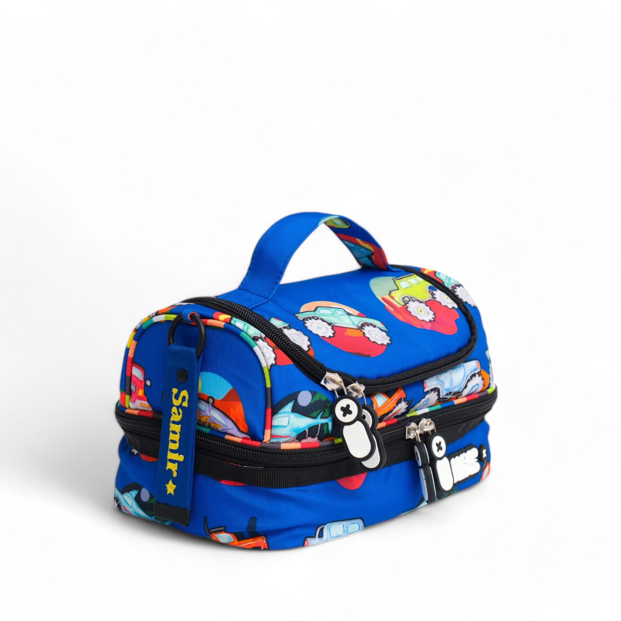 Monster Truck Medium Backpack Set for Kids - Durable School Backpack with Multiple Pockets - Perfect for School, Travel & Outdoor Adventures