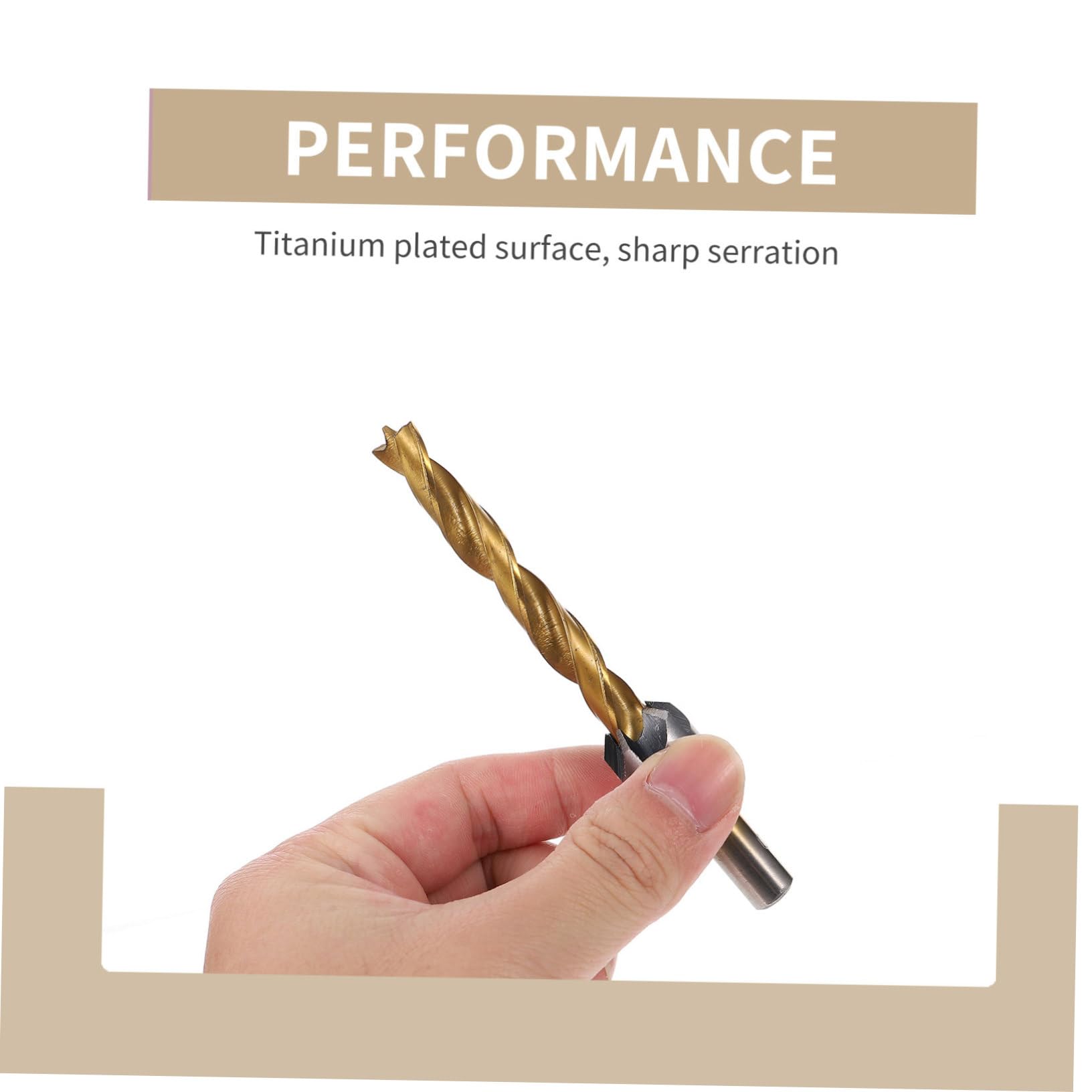 Premium Woodworking Drill Bit Set - Cork Cutter, Countersink Drill, Chamfering Cutter & Wood Plug Cutters for Professional Woodworking Projects | Perfect for Cabinet Making, Furniture Repair & DIY Crafts