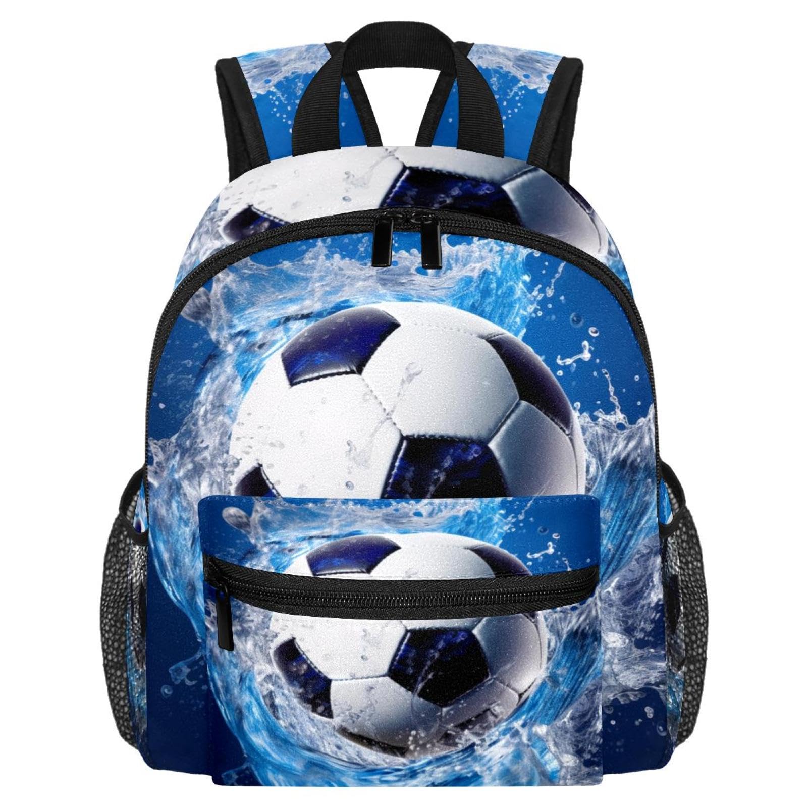 Premium Travel & Work Backpack - Waterproof Blue Ocean Design for Men & Women | Perfect for Commuting, Hiking, Gym & Business Trips