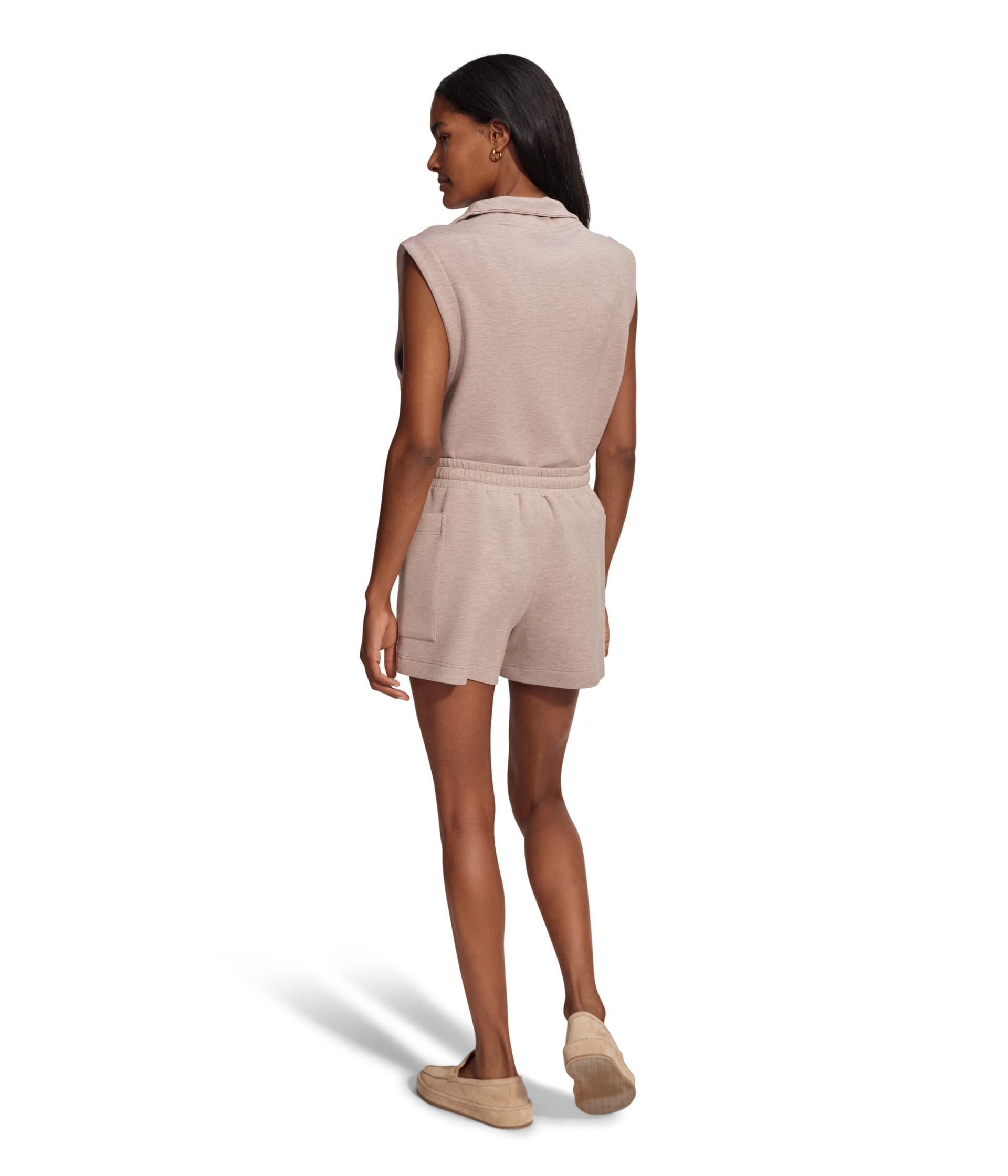 Varley Women's Isabella Mid-Rise Stretch Shorts - Comfortable Athletic Shorts for Yoga, Running & Lounge Wear